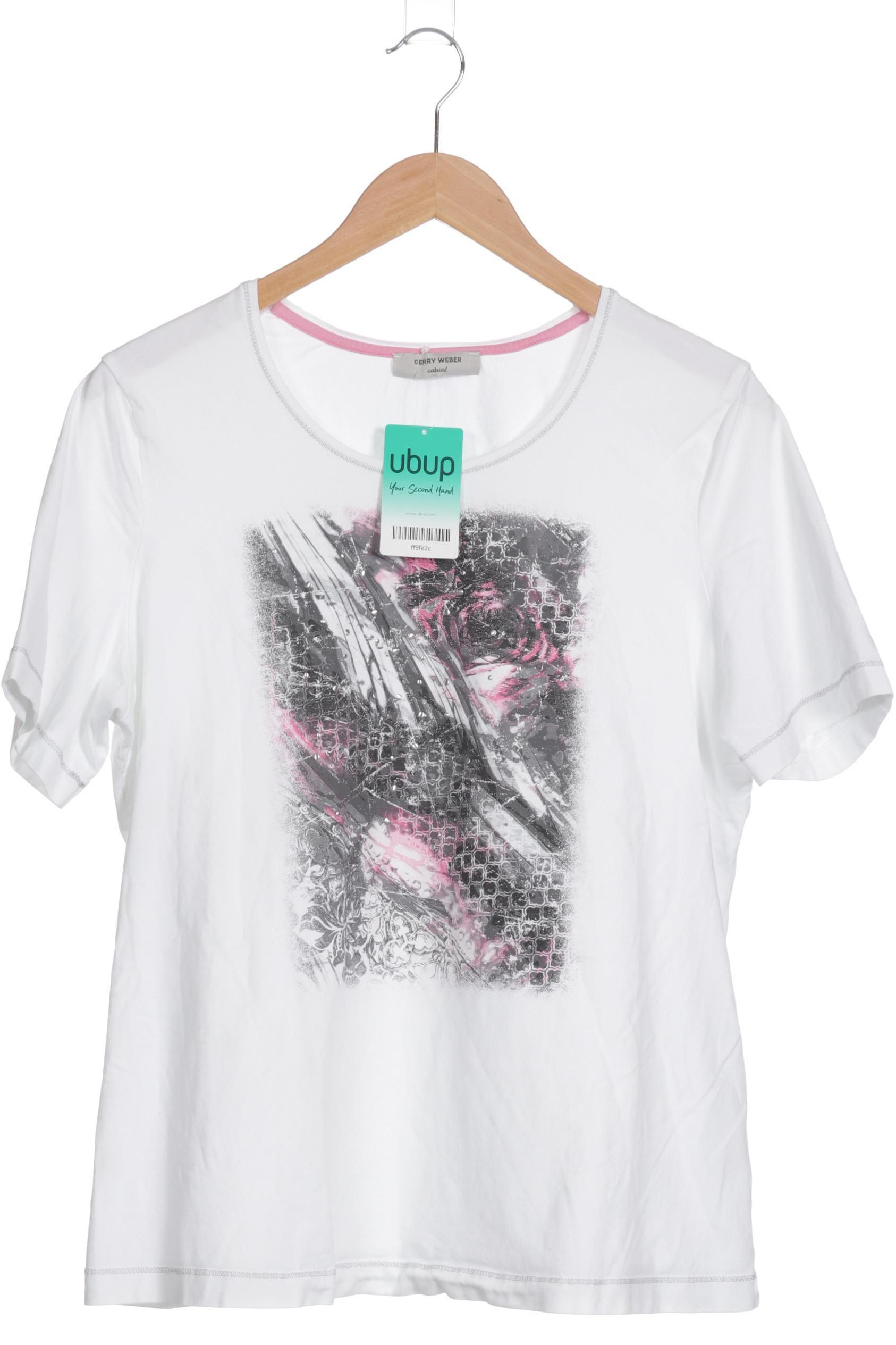 

Gerry Weber Damen T-Shirt, weiß, Gr. 46