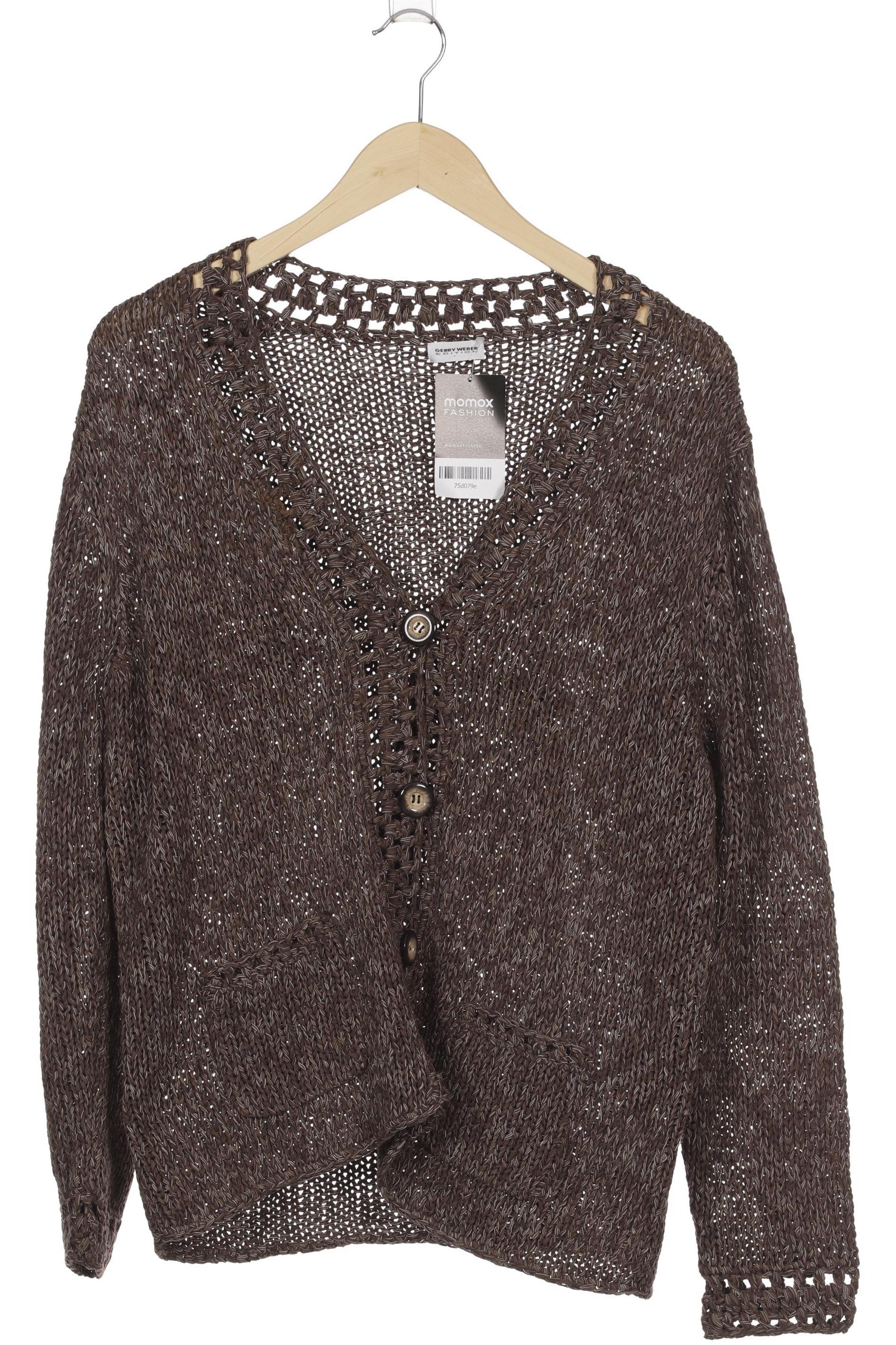 

Gerry Weber Damen Strickjacke, braun, Gr. 44