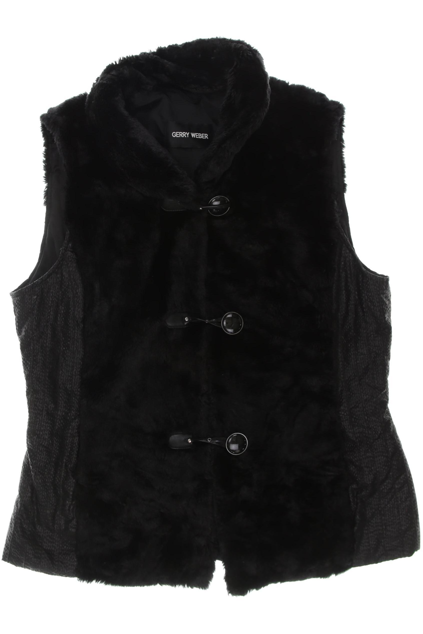 

Gerry Weber Damen Weste, schwarz, Gr. 42