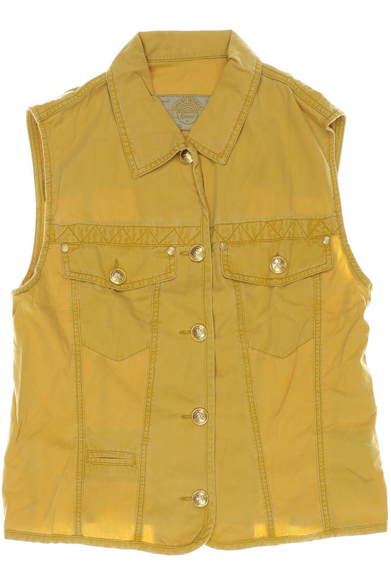 

Gerry Weber Damen Weste, gelb, Gr. 38