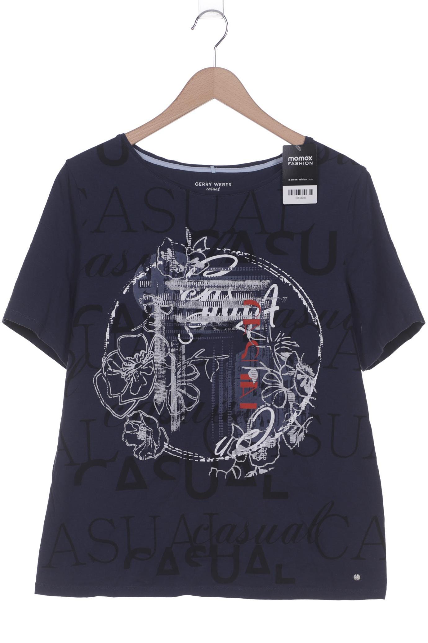 

Gerry Weber Damen T-Shirt, marineblau, Gr. 44