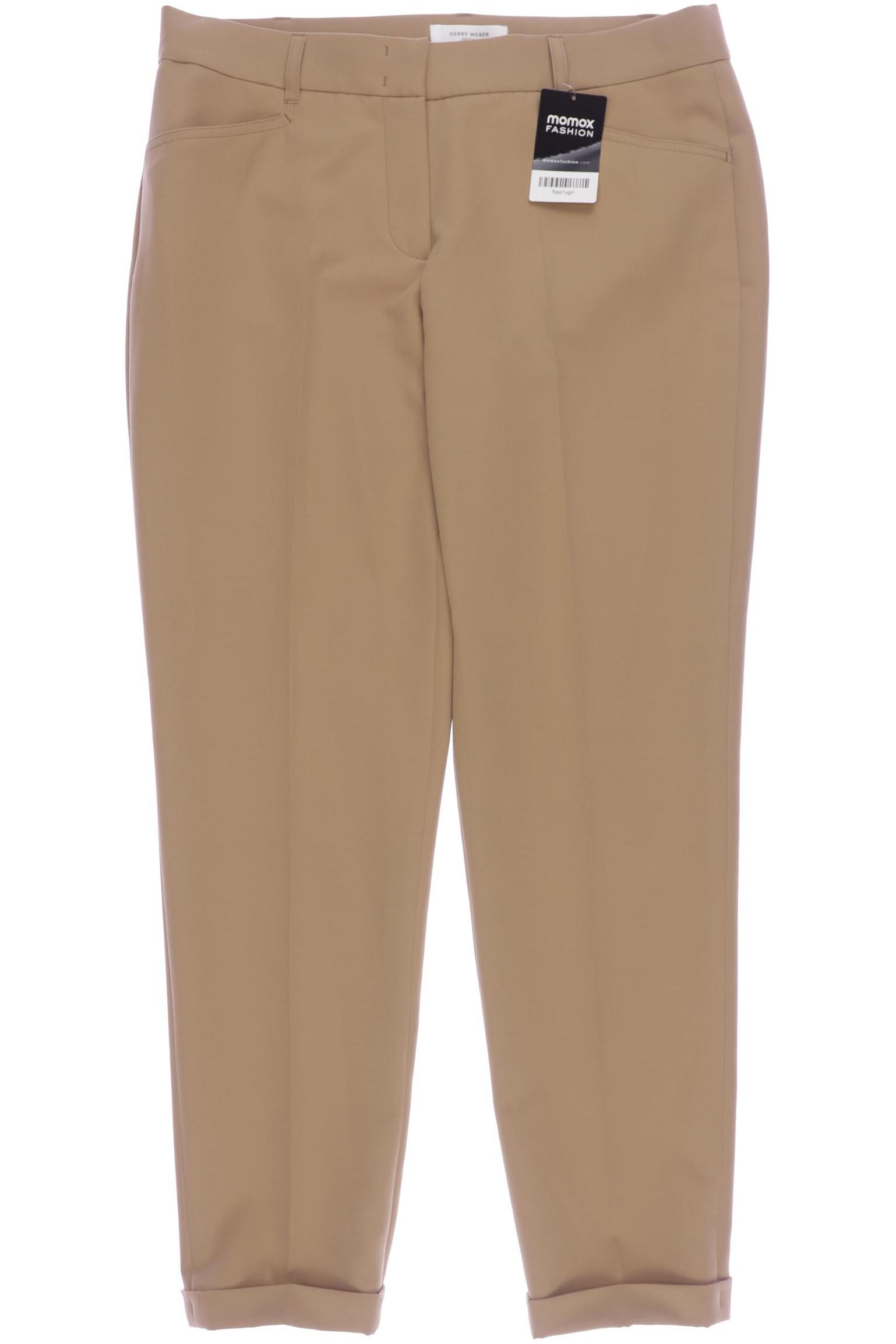 

Gerry Weber Damen Stoffhose, beige, Gr. 40