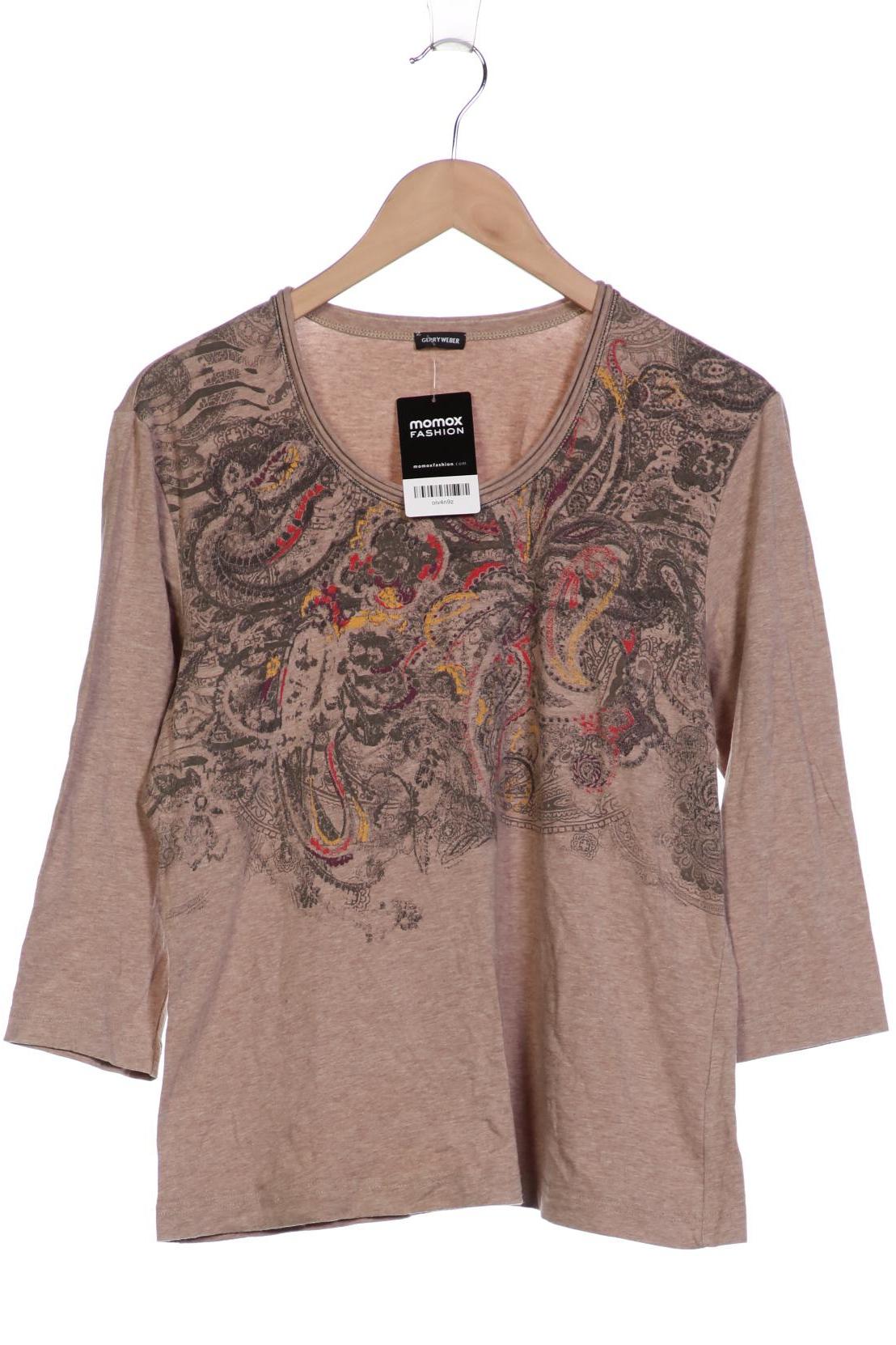 

Gerry Weber Damen Langarmshirt, beige, Gr. 42