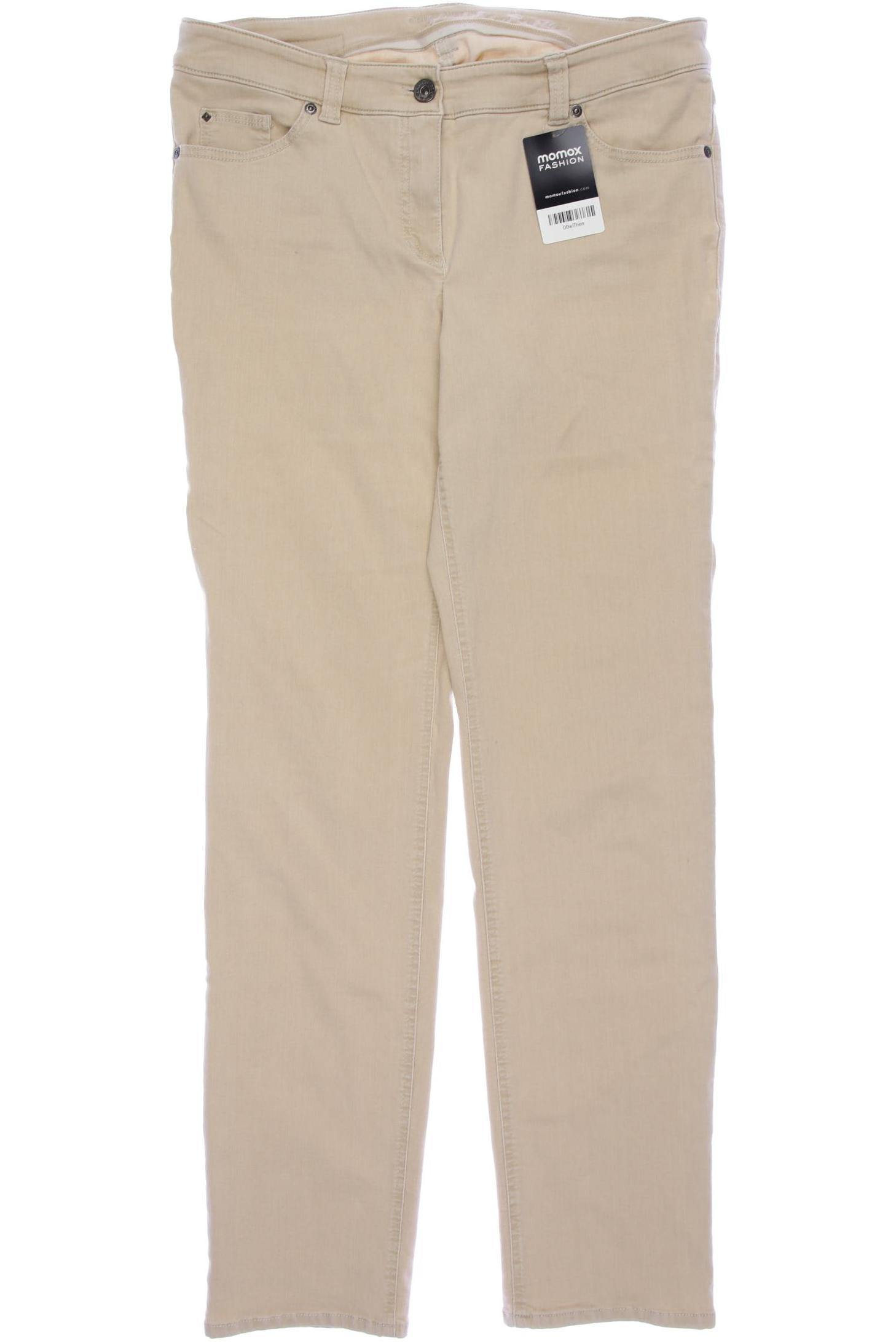 

Gerry Weber Damen Jeans, beige, Gr. 44