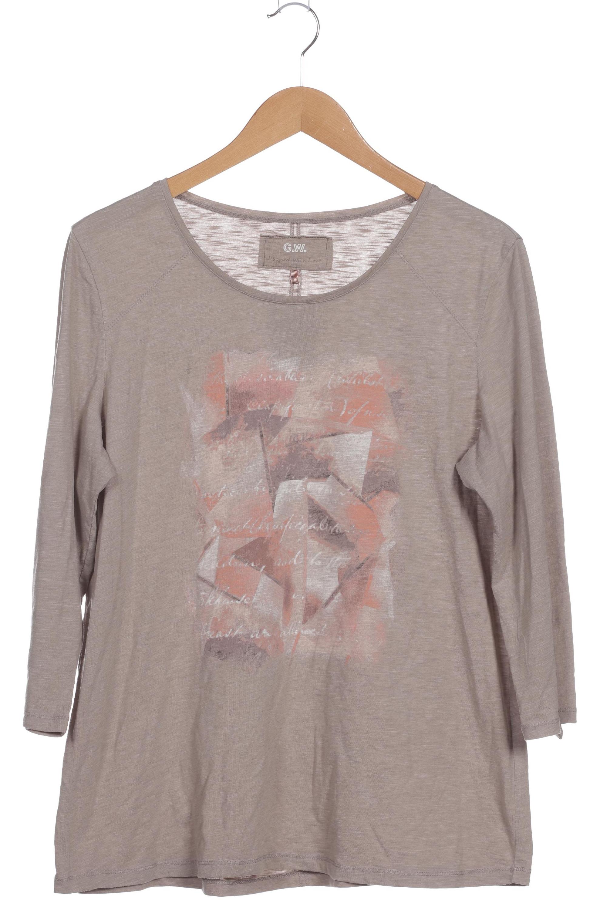 

Gerry Weber Damen Langarmshirt, grau, Gr. 46