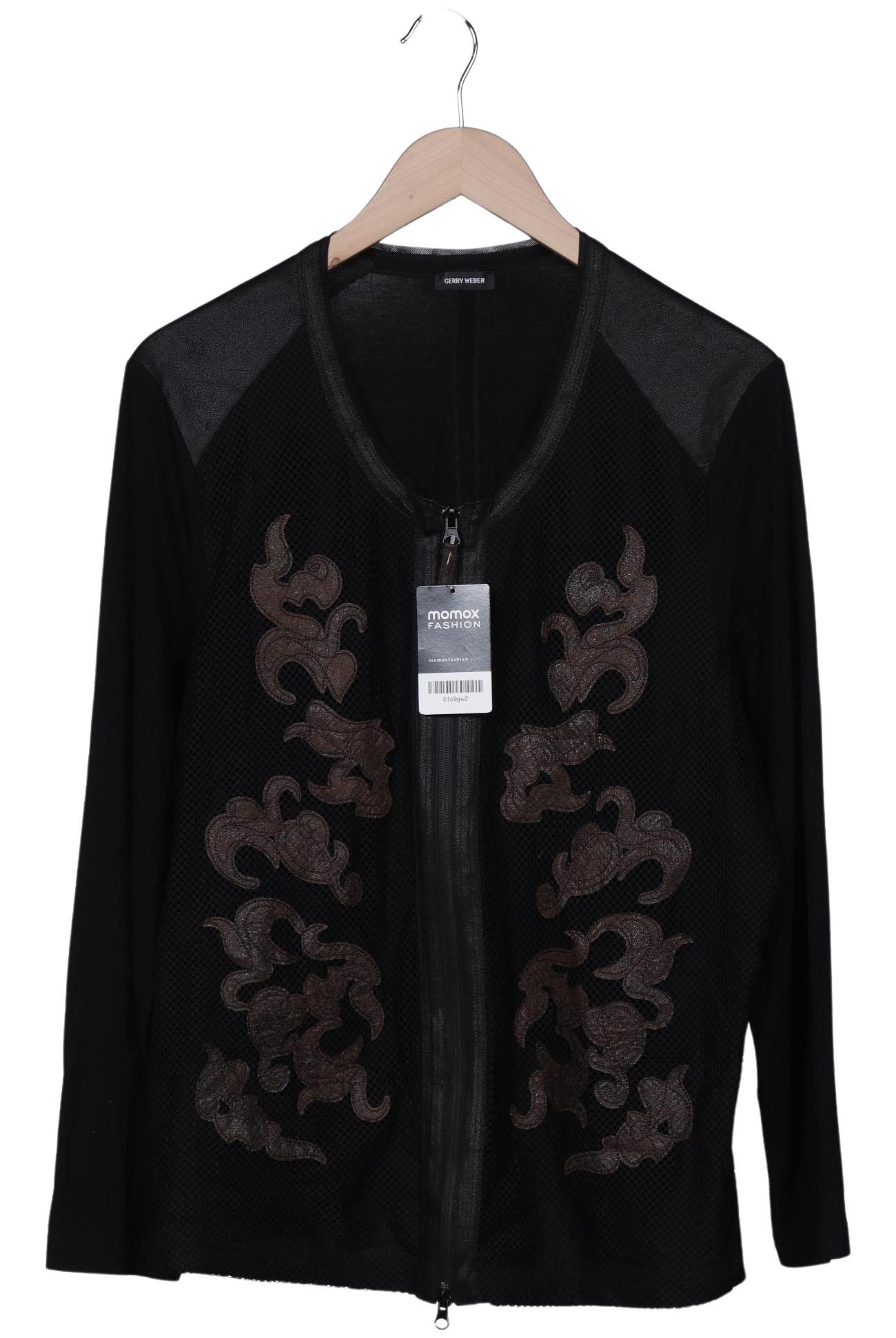

Gerry Weber Damen Strickjacke, schwarz, Gr. 46