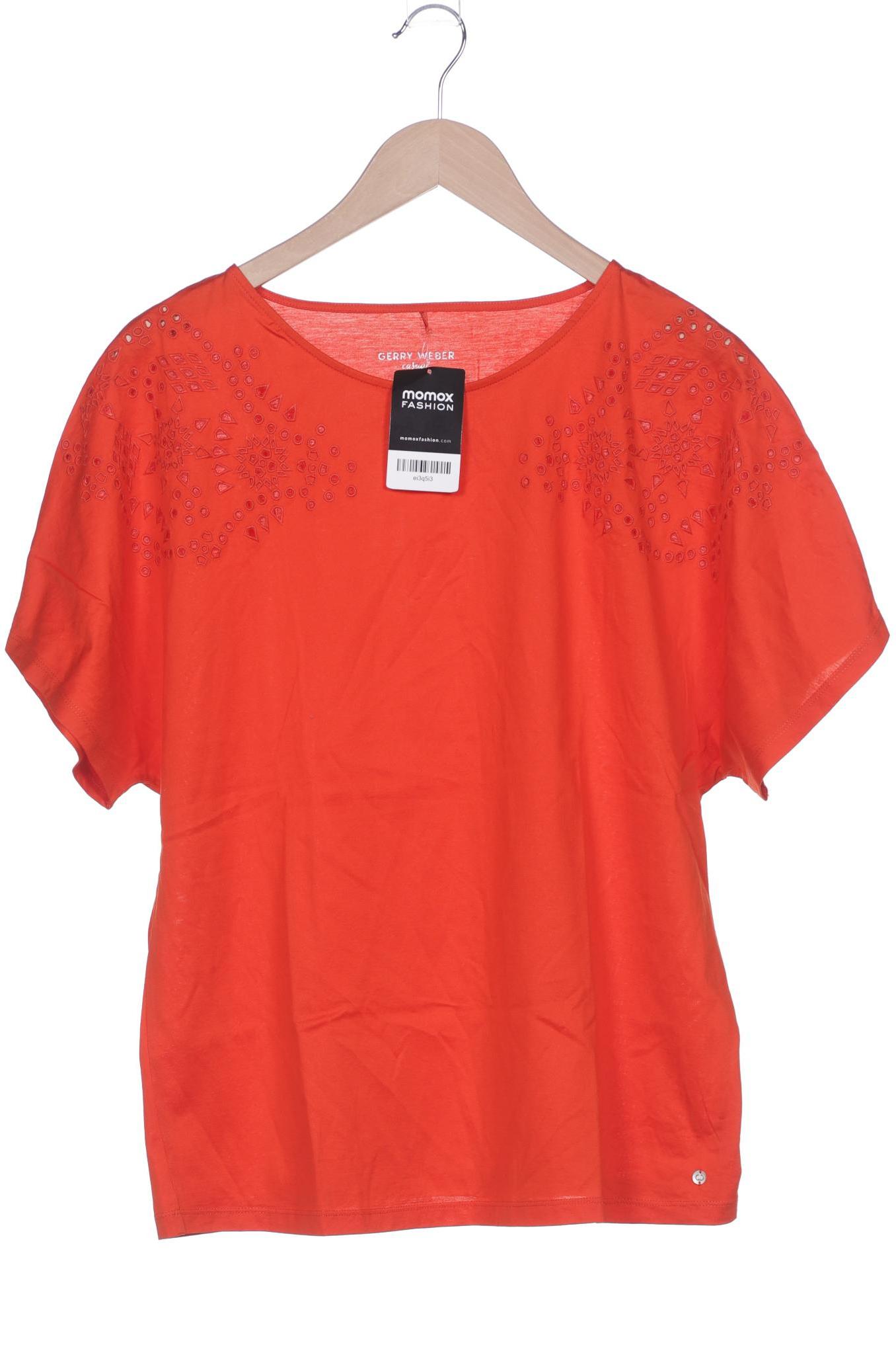 

Gerry Weber Damen T-Shirt, orange, Gr. 44