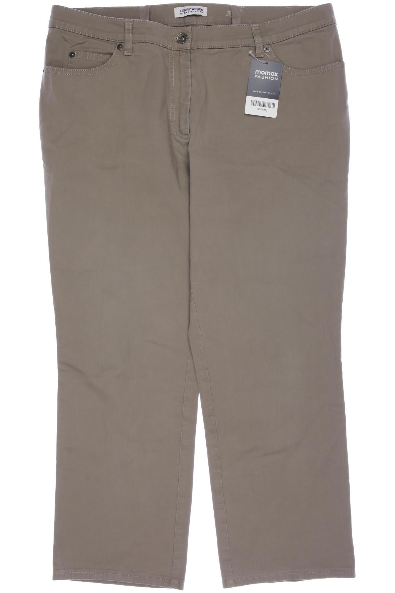 

Gerry Weber Damen Stoffhose, beige, Gr. 46