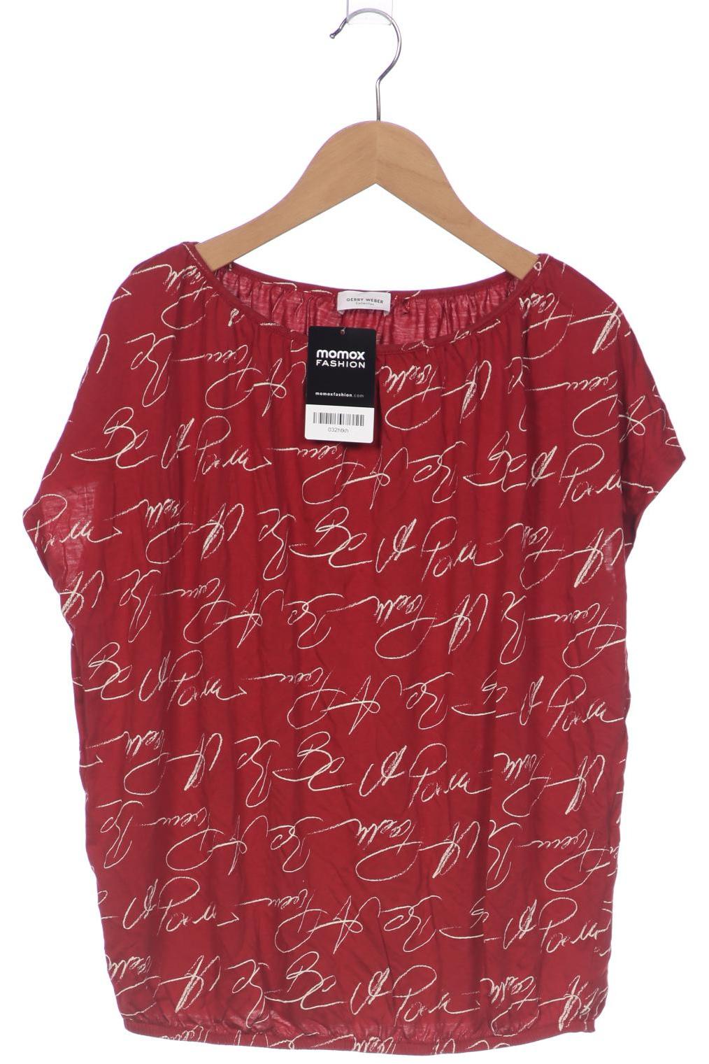 

Gerry Weber Damen T-Shirt, bordeaux, Gr. 36