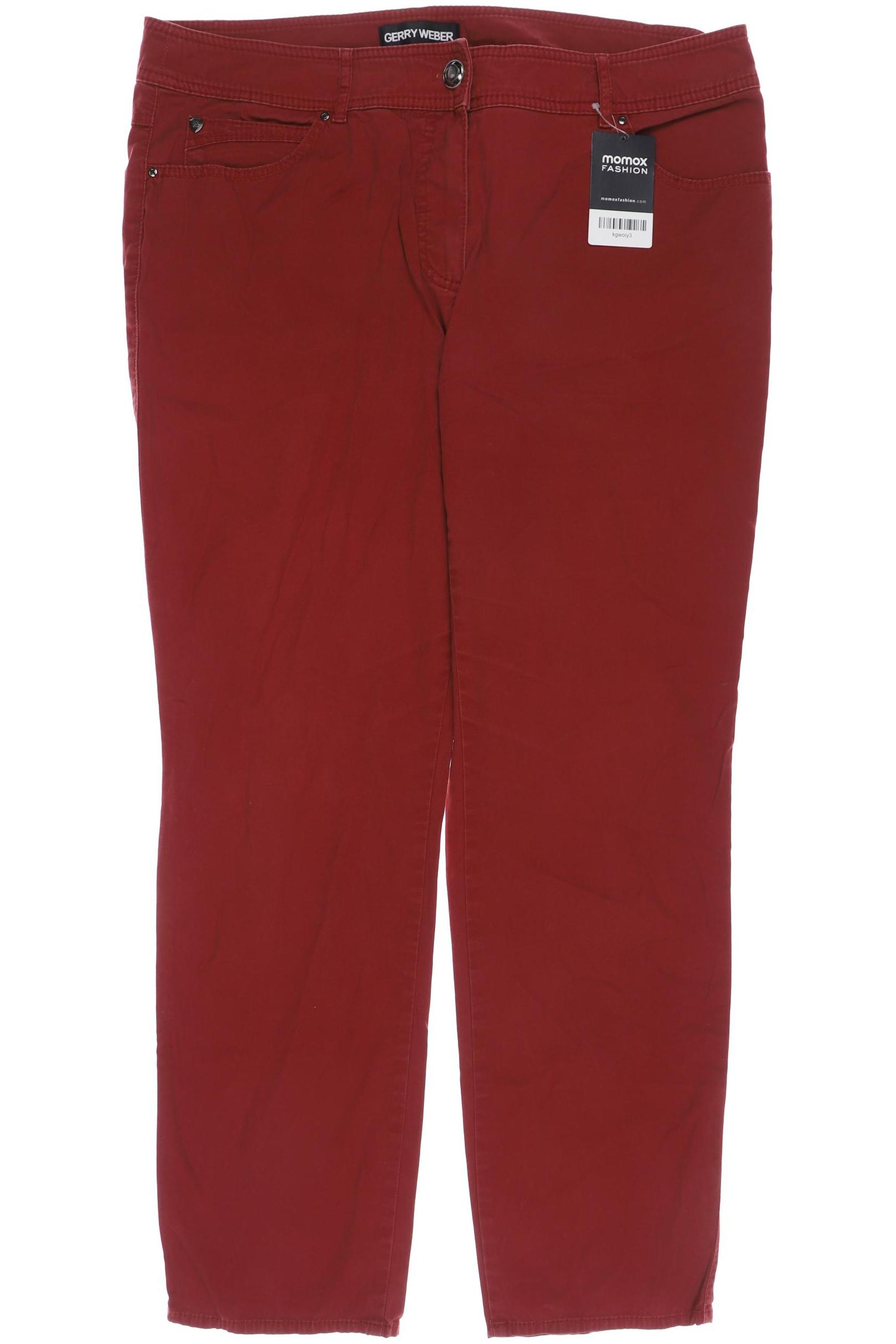 

Gerry Weber Damen Stoffhose, rot, Gr. 48