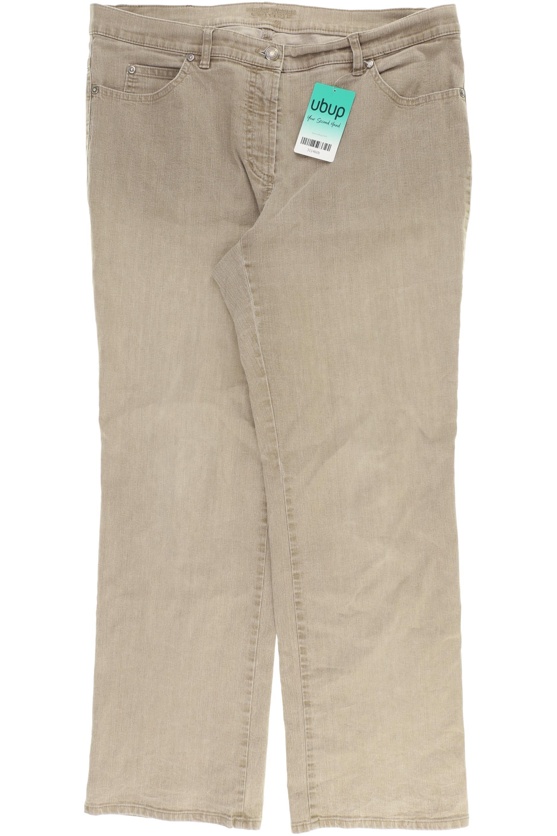 

Gerry Weber Damen Jeans, beige, Gr. 0
