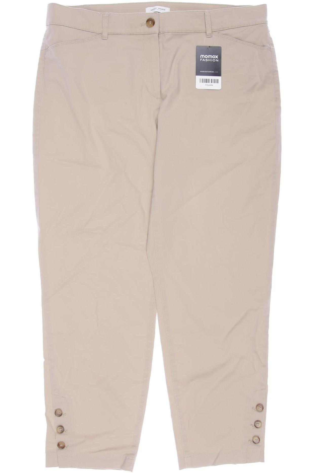 

Gerry Weber Damen Stoffhose, beige, Gr. 40