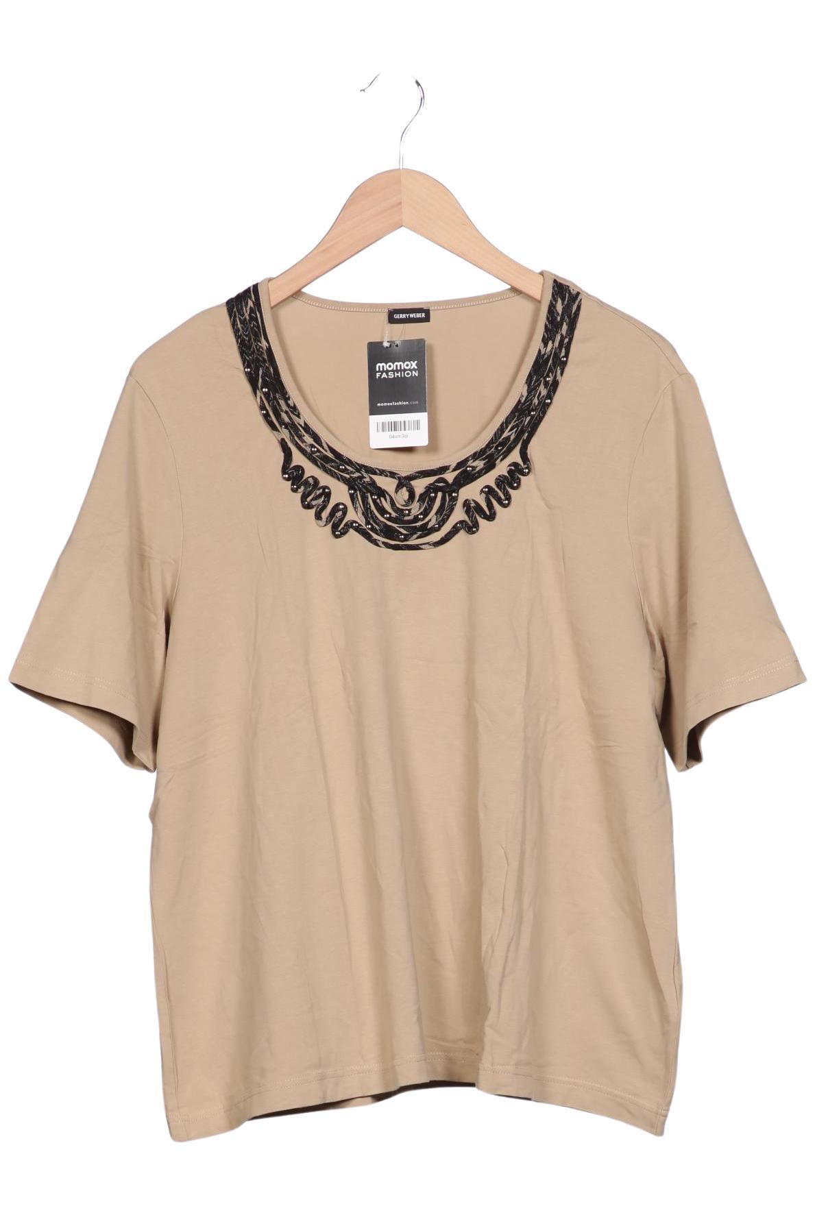 

Gerry Weber Damen T-Shirt, beige, Gr. 48