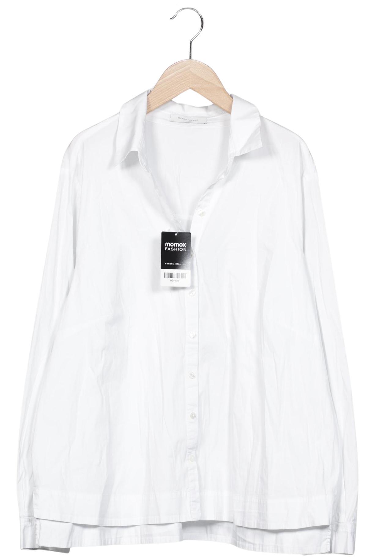 

Gerry Weber Damen Bluse, weiß, Gr. 48