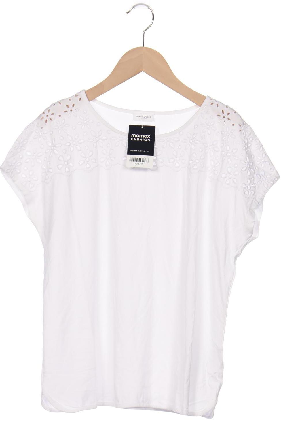 

Gerry Weber Damen T-Shirt, weiß, Gr. 36