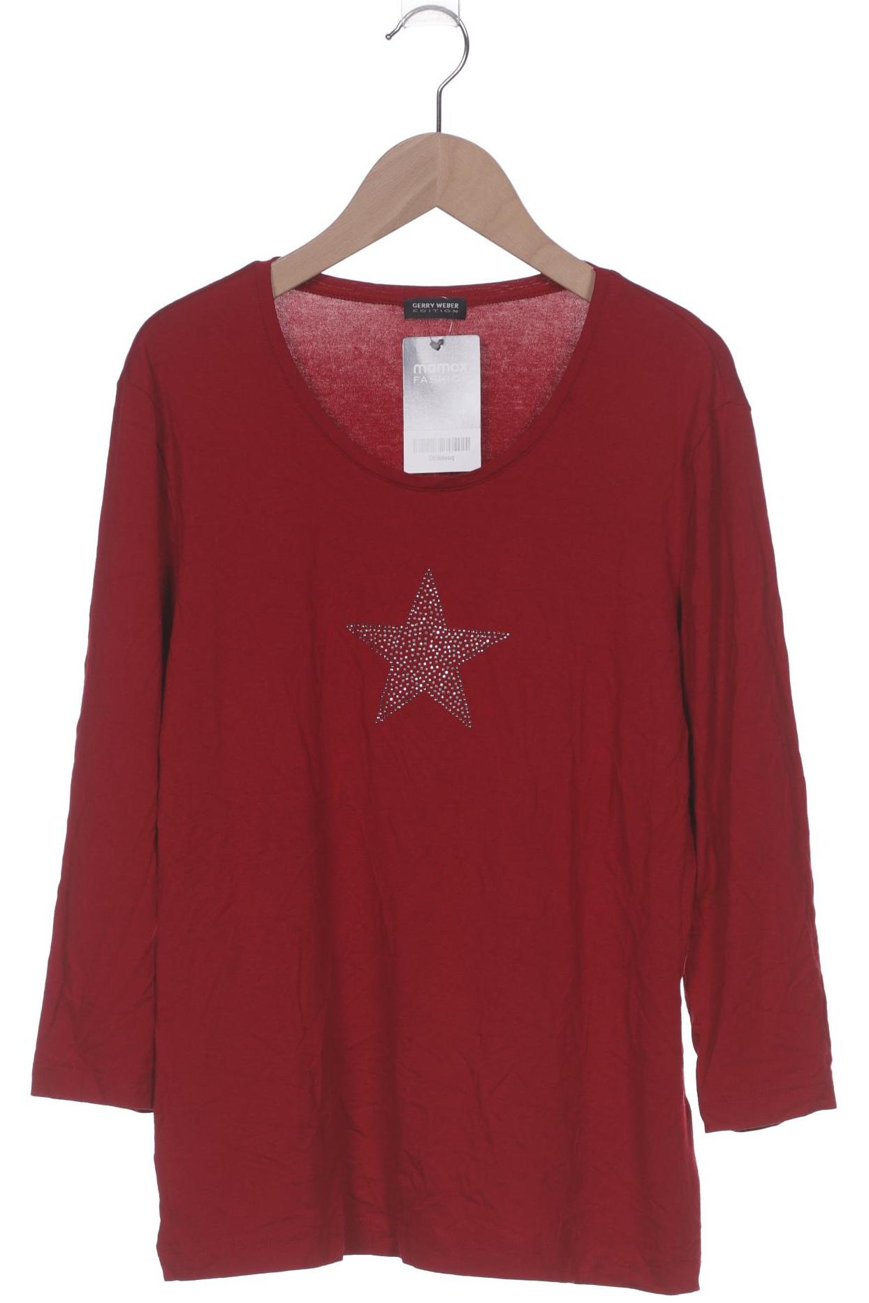 

Gerry Weber Damen Langarmshirt, rot, Gr. 40