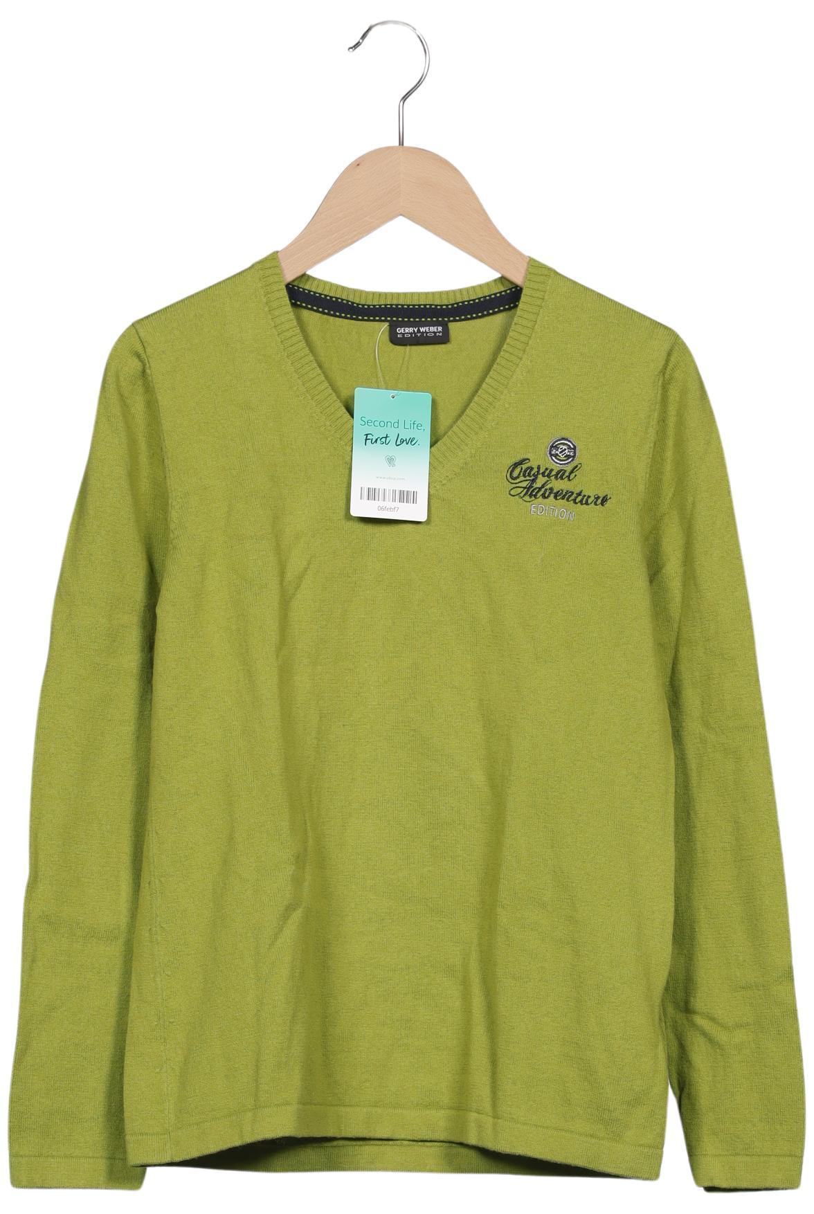 

Gerry Weber Damen Pullover, grün, Gr. 38