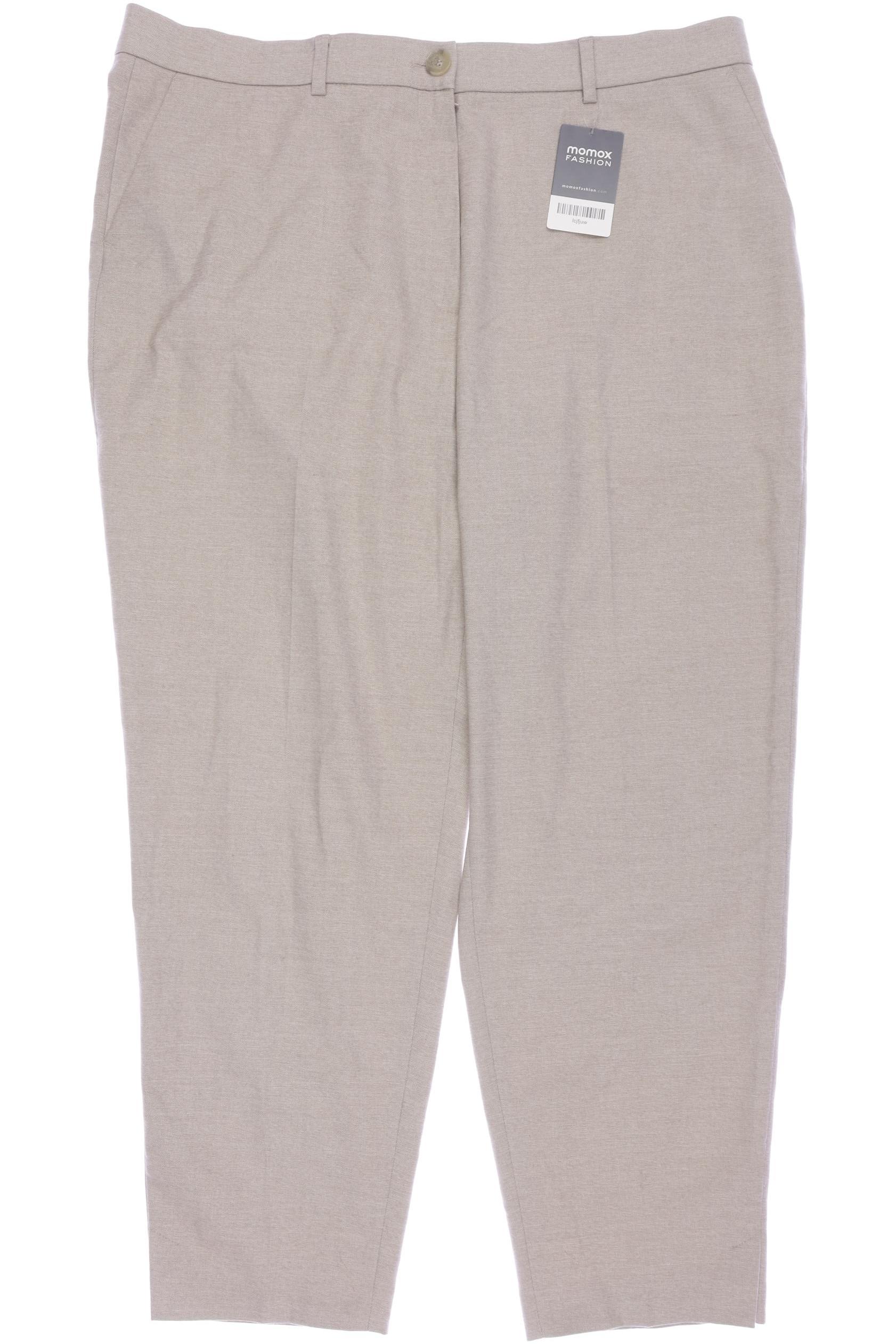 

Gerry Weber Damen Stoffhose, beige, Gr. 48