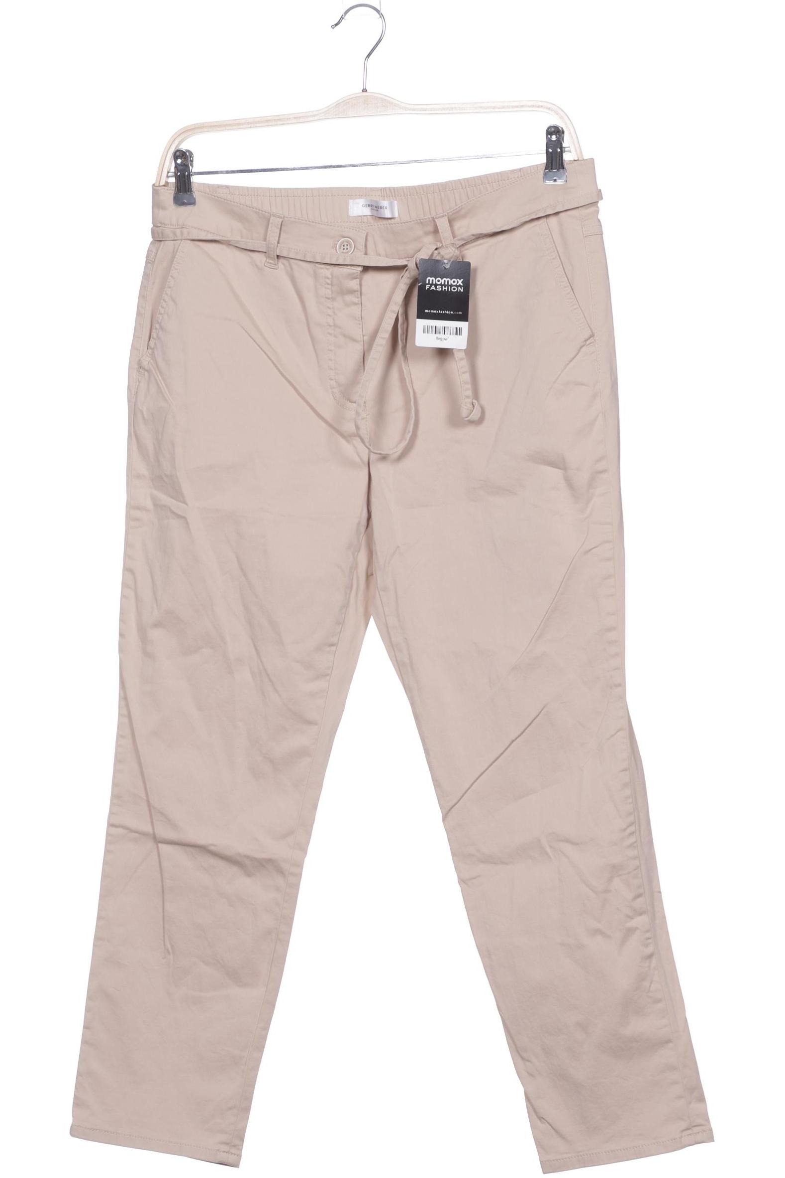 

Gerry Weber Damen Stoffhose, beige, Gr. 44