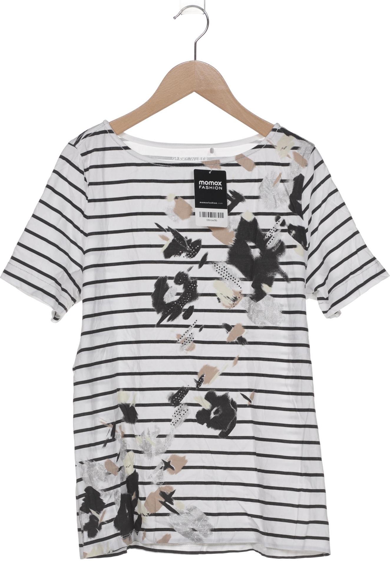 

Gerry Weber Damen T-Shirt, weiß, Gr. 40