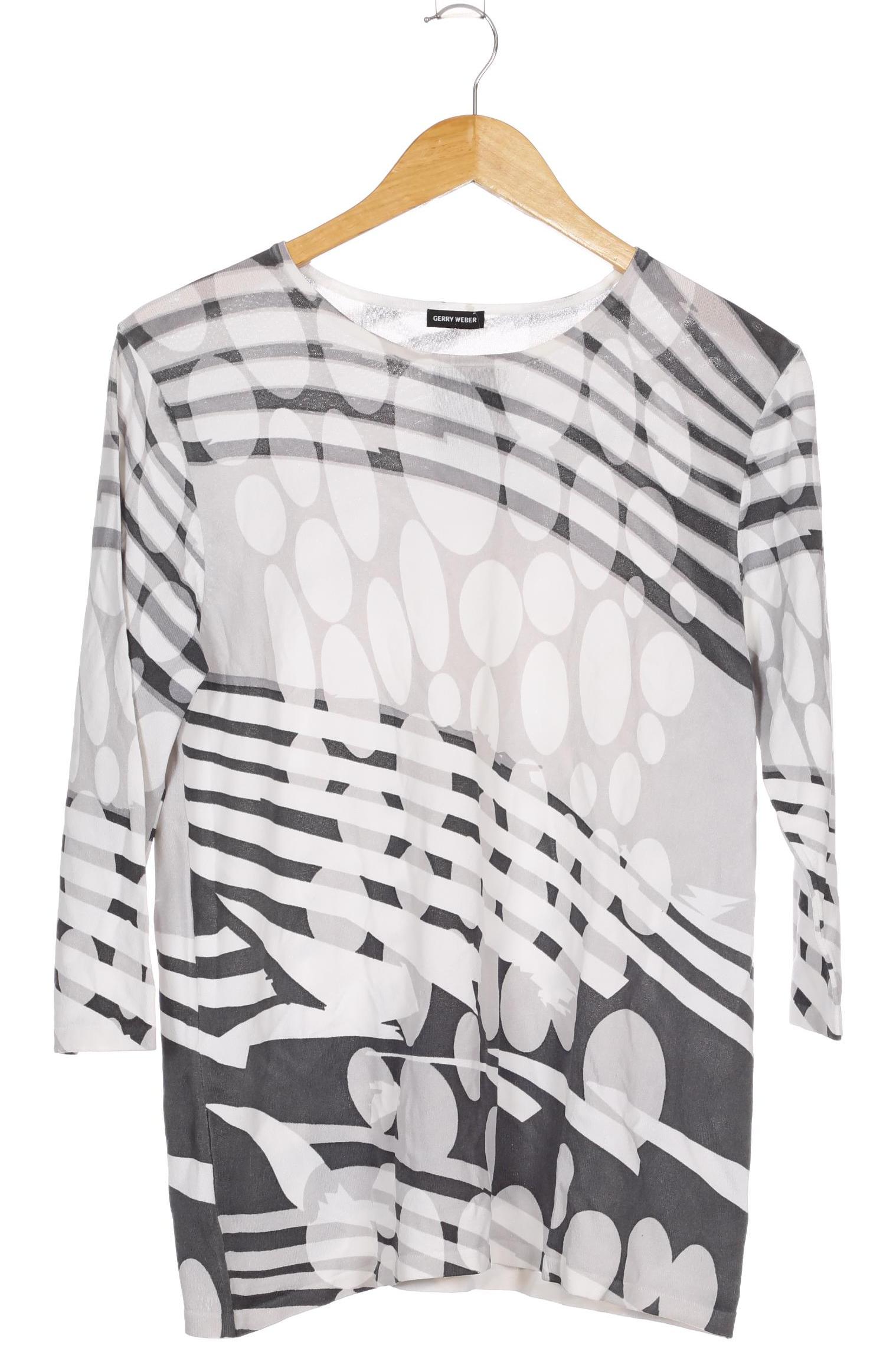 

Gerry Weber Damen Pullover, weiß, Gr. 44