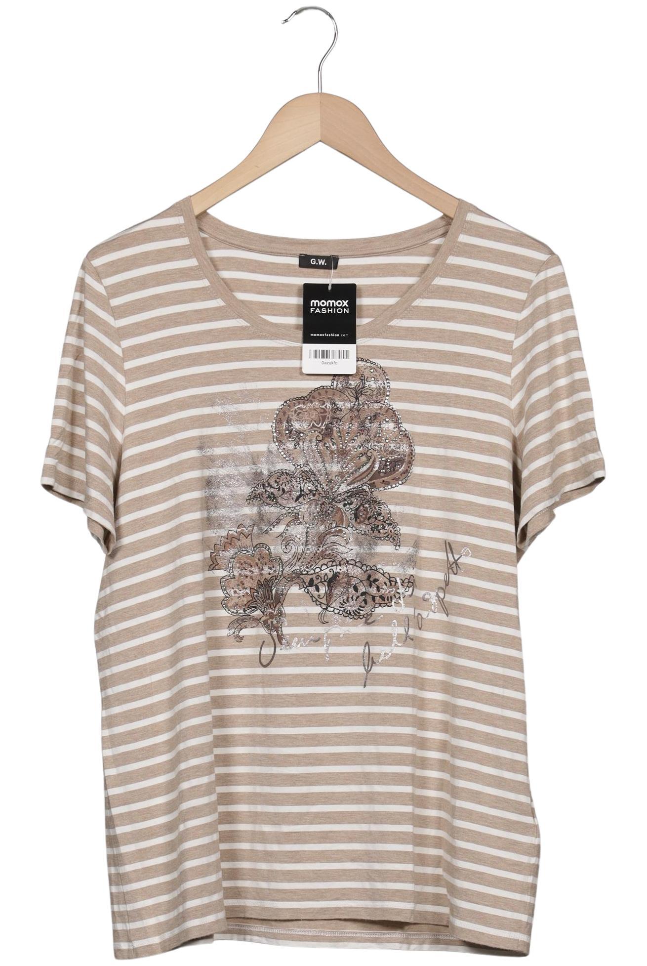

Gerry Weber Damen T-Shirt, beige, Gr. 46
