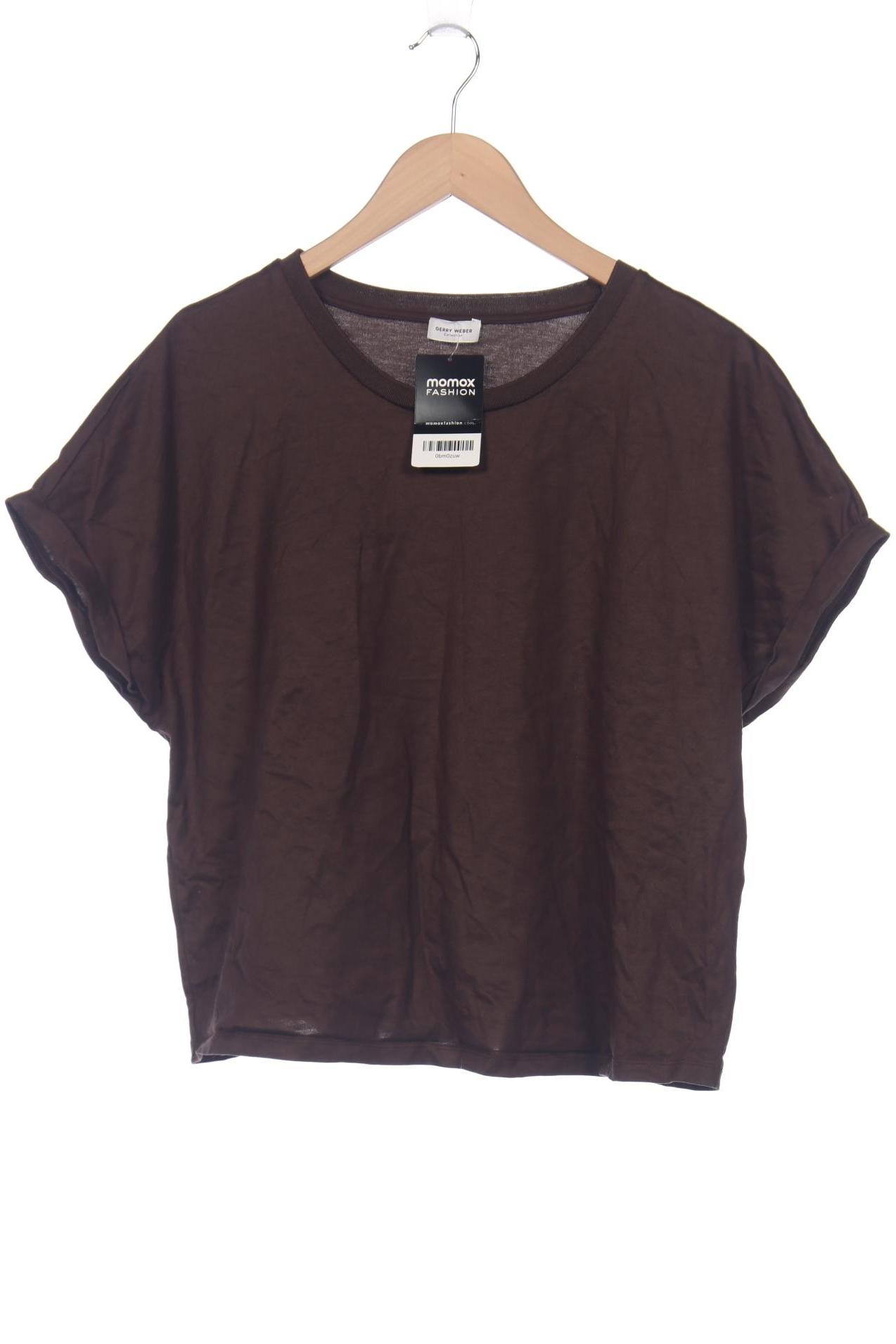 

Gerry Weber Damen T-Shirt, braun, Gr. 44