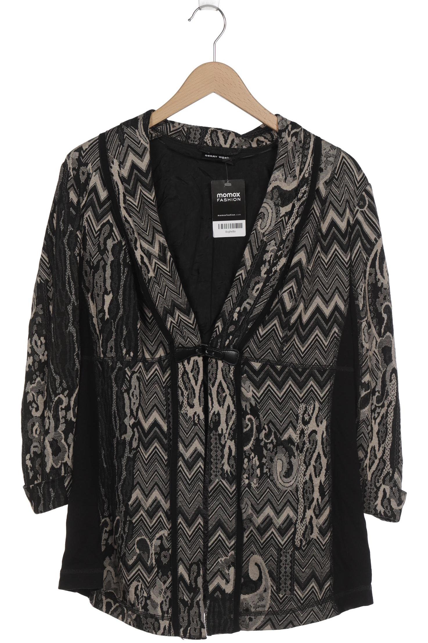 

Gerry Weber Damen Strickjacke, schwarz, Gr. 44