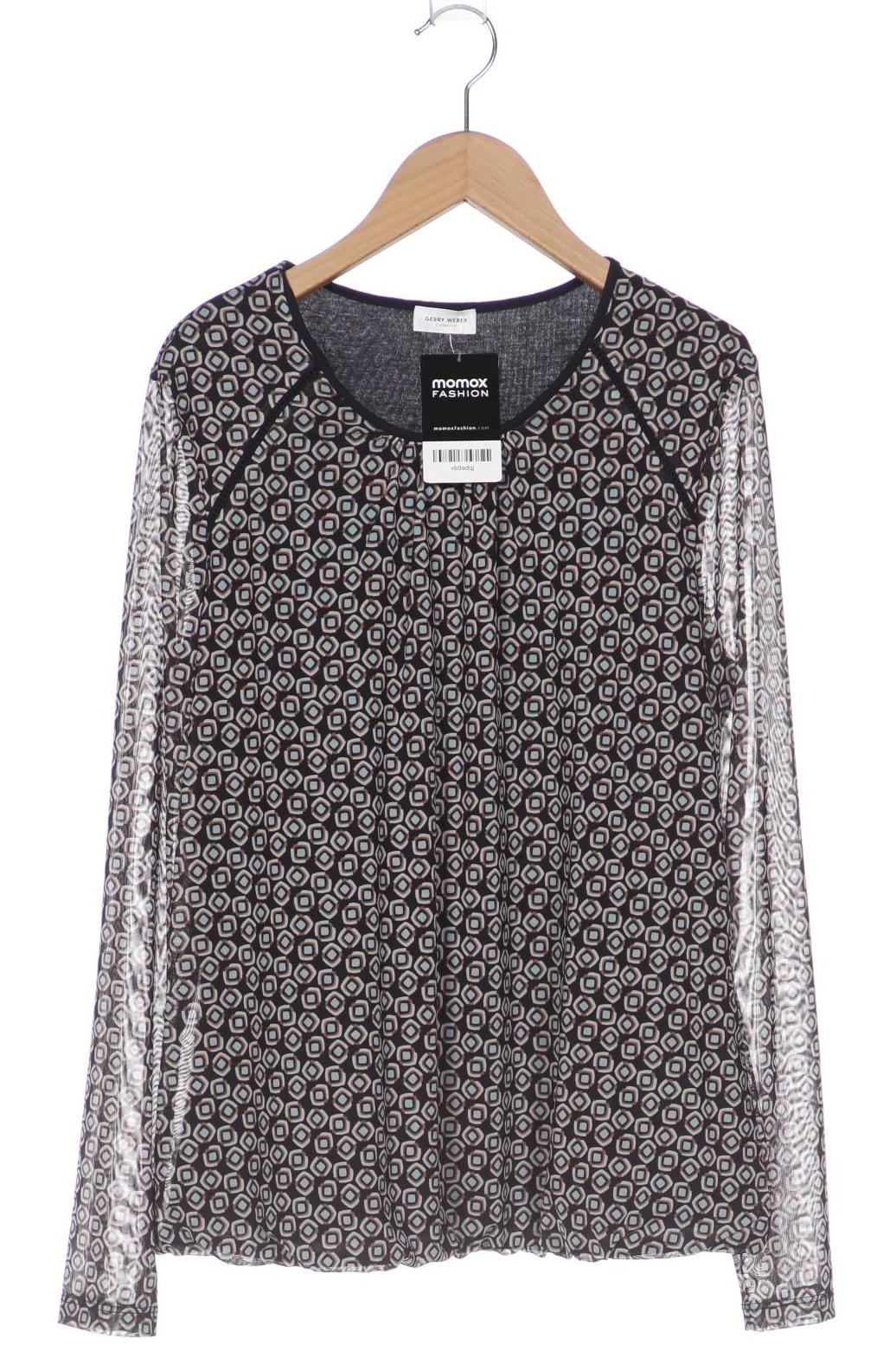 

Gerry Weber Damen Langarmshirt, schwarz, Gr. 42