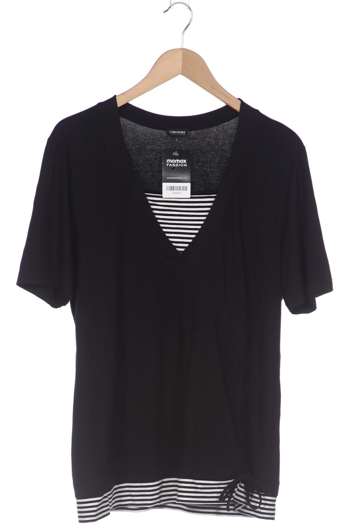 

Gerry Weber Damen T-Shirt, schwarz, Gr. 44