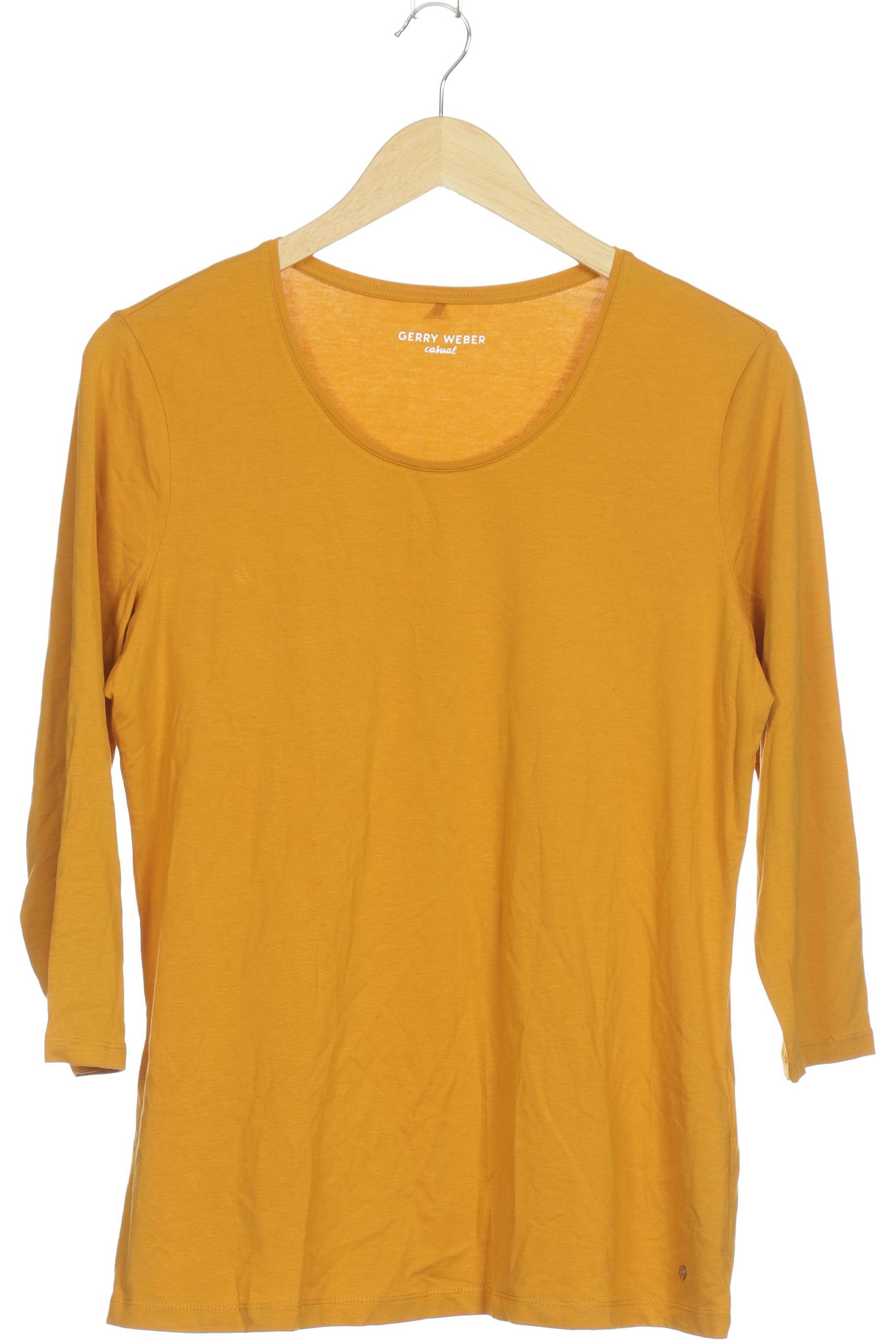 

Gerry Weber Damen Langarmshirt, gelb, Gr. 42