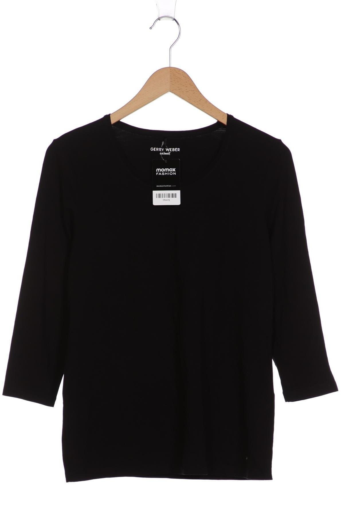 

Gerry Weber Damen Langarmshirt, schwarz, Gr. 42