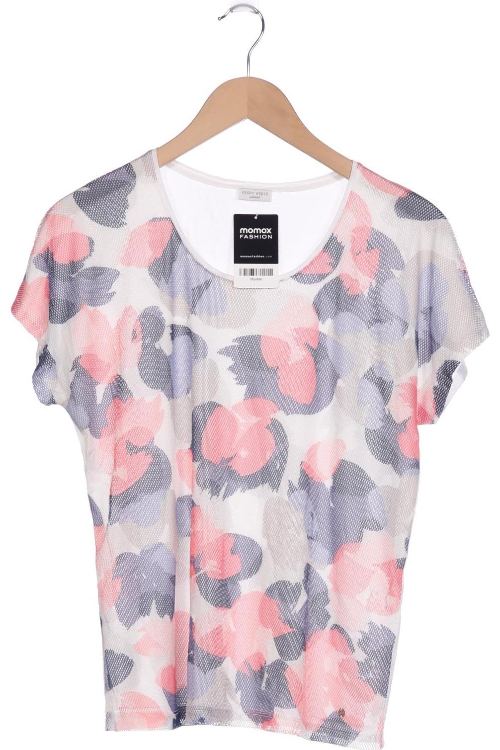 

Gerry Weber Damen T-Shirt, weiß, Gr. 42