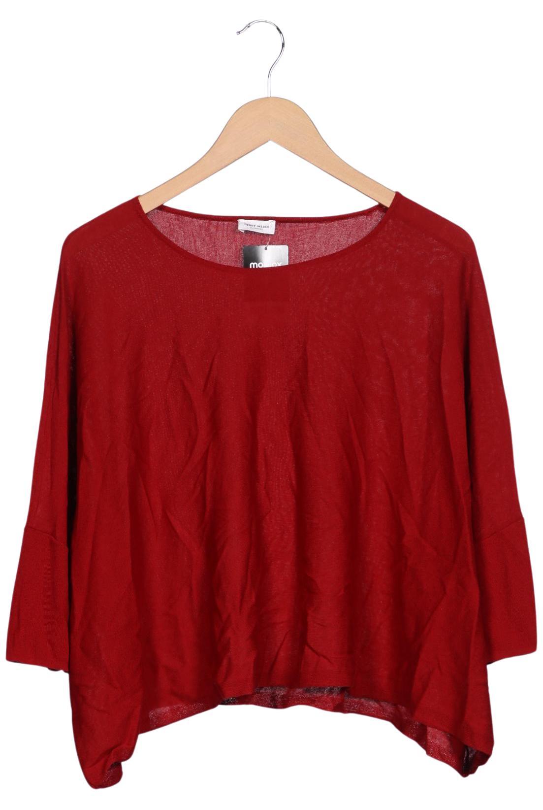 

Gerry Weber Damen Langarmshirt, rot, Gr. 40