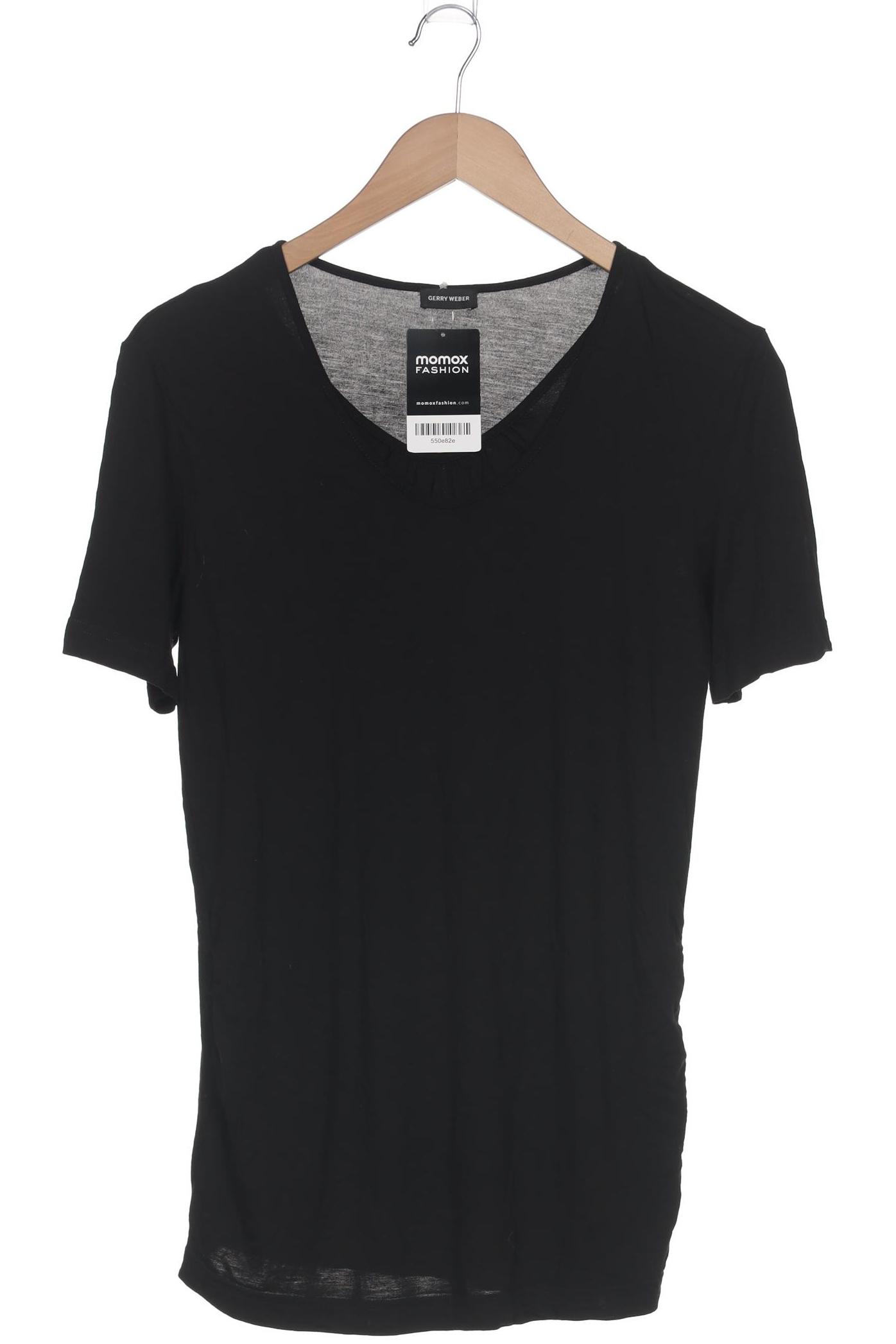 

Gerry Weber Damen T-Shirt, schwarz, Gr. 38