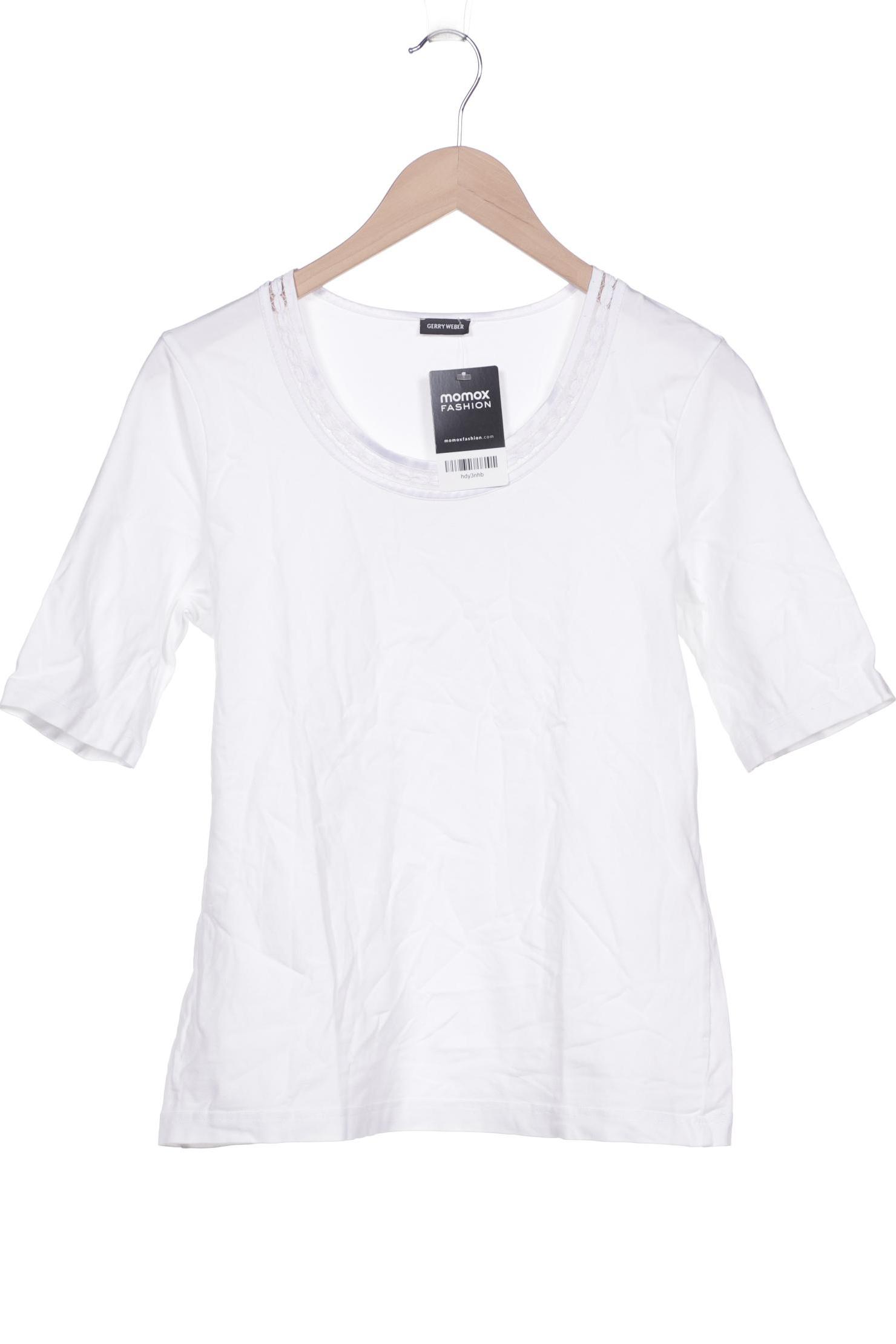 

Gerry Weber Damen T-Shirt, weiß, Gr. 38