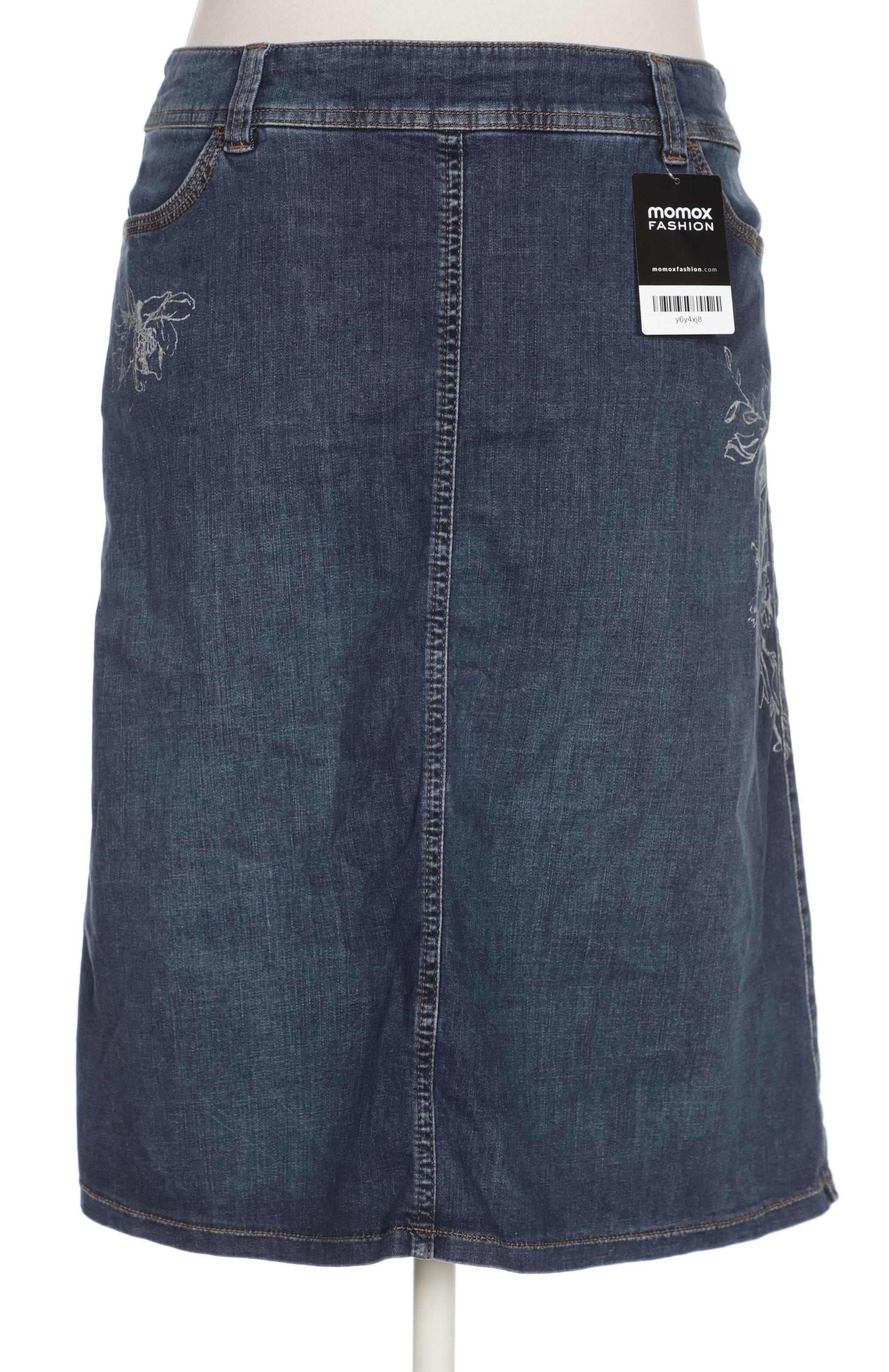 

Gerry Weber Damen Rock, blau, Gr. 34