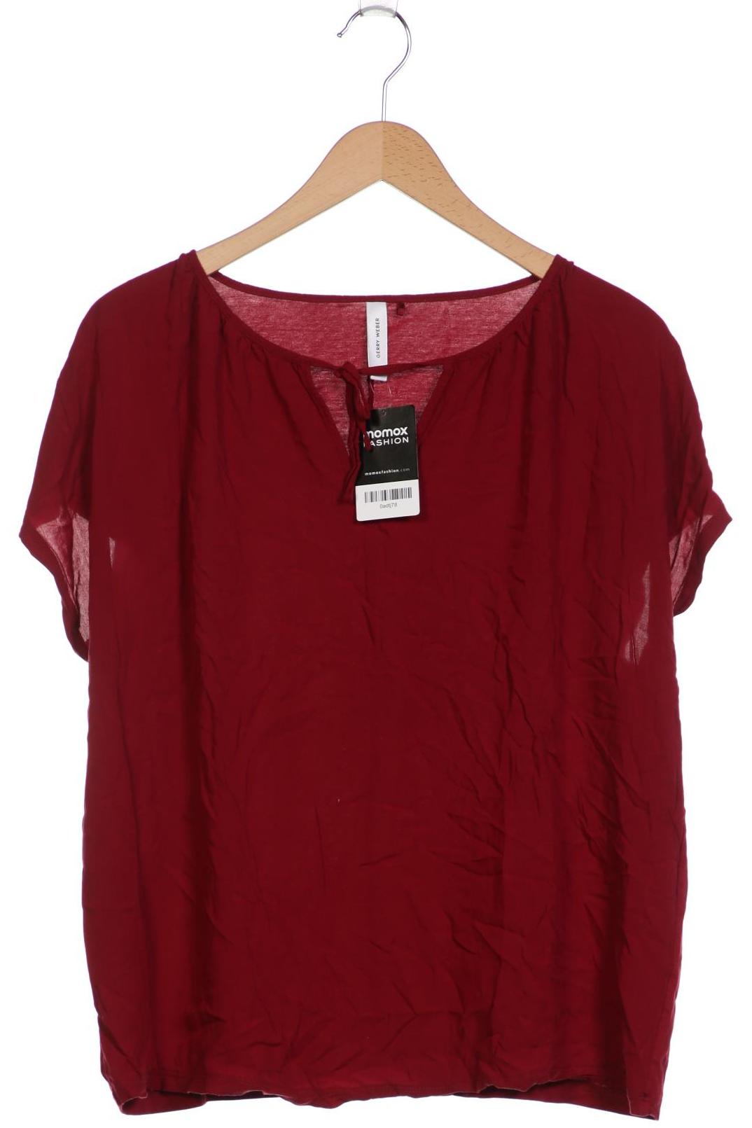 

Gerry Weber Damen T-Shirt, bordeaux, Gr. 42