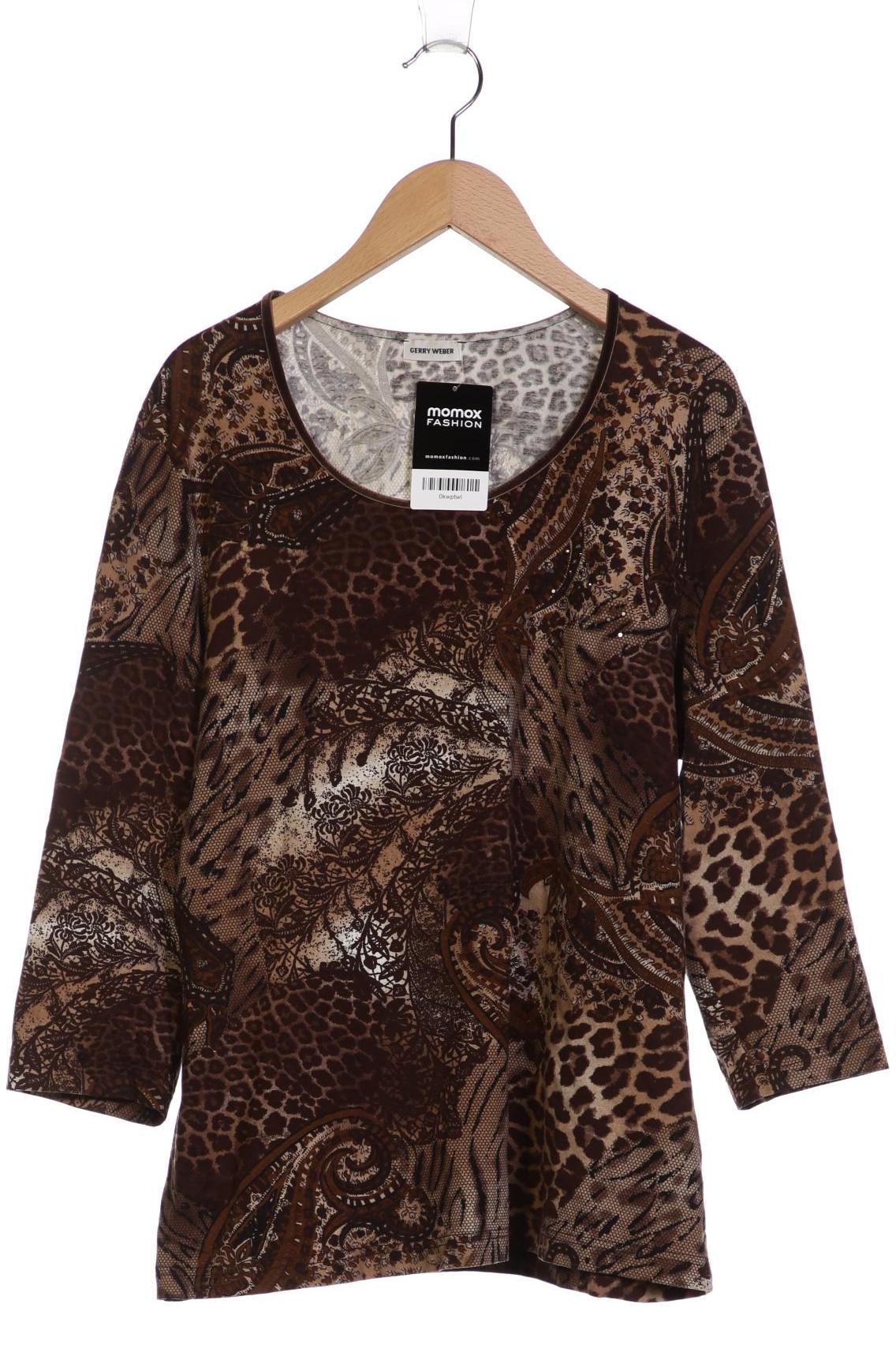 

Gerry Weber Damen Langarmshirt, braun, Gr. 44