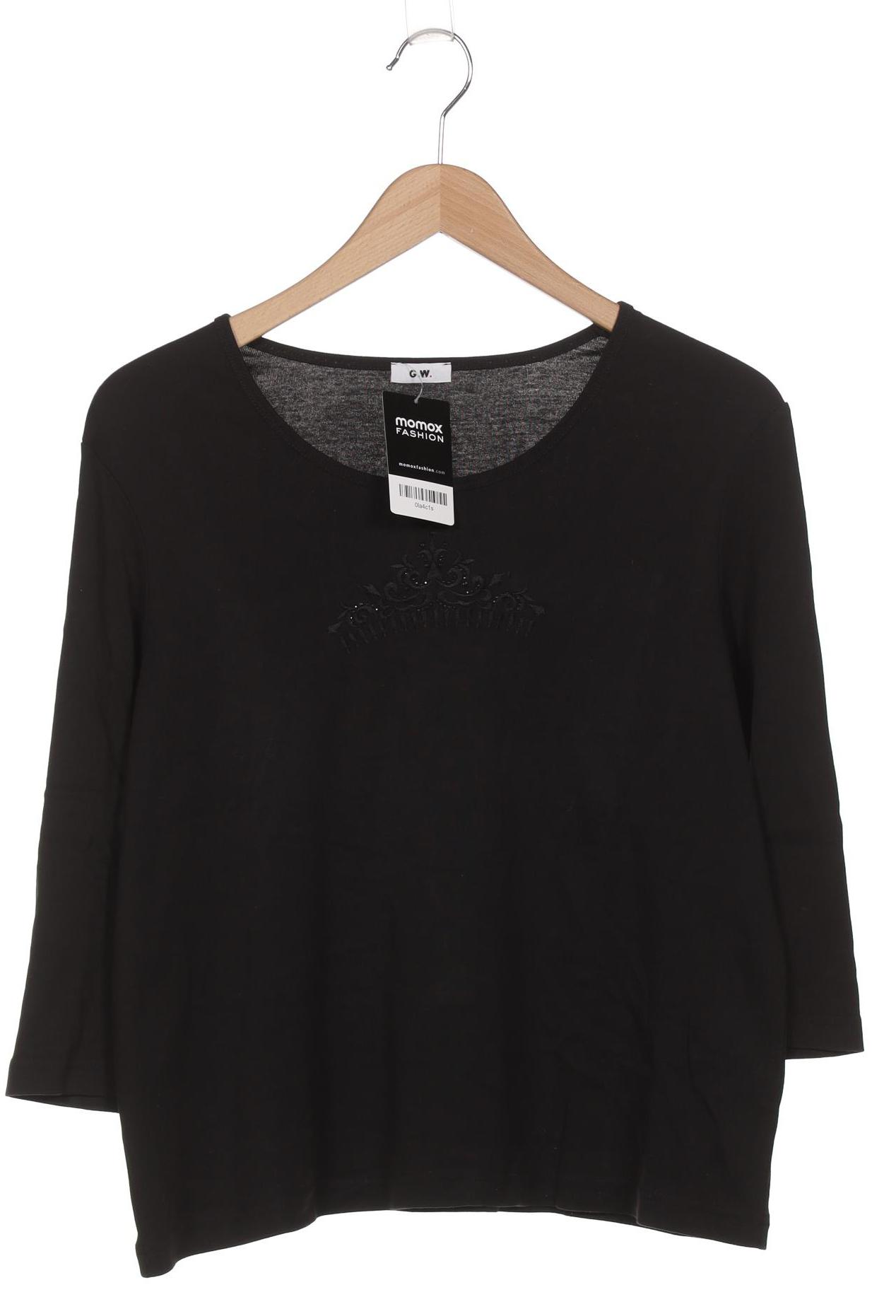 

Gerry Weber Damen Langarmshirt, schwarz, Gr. 46