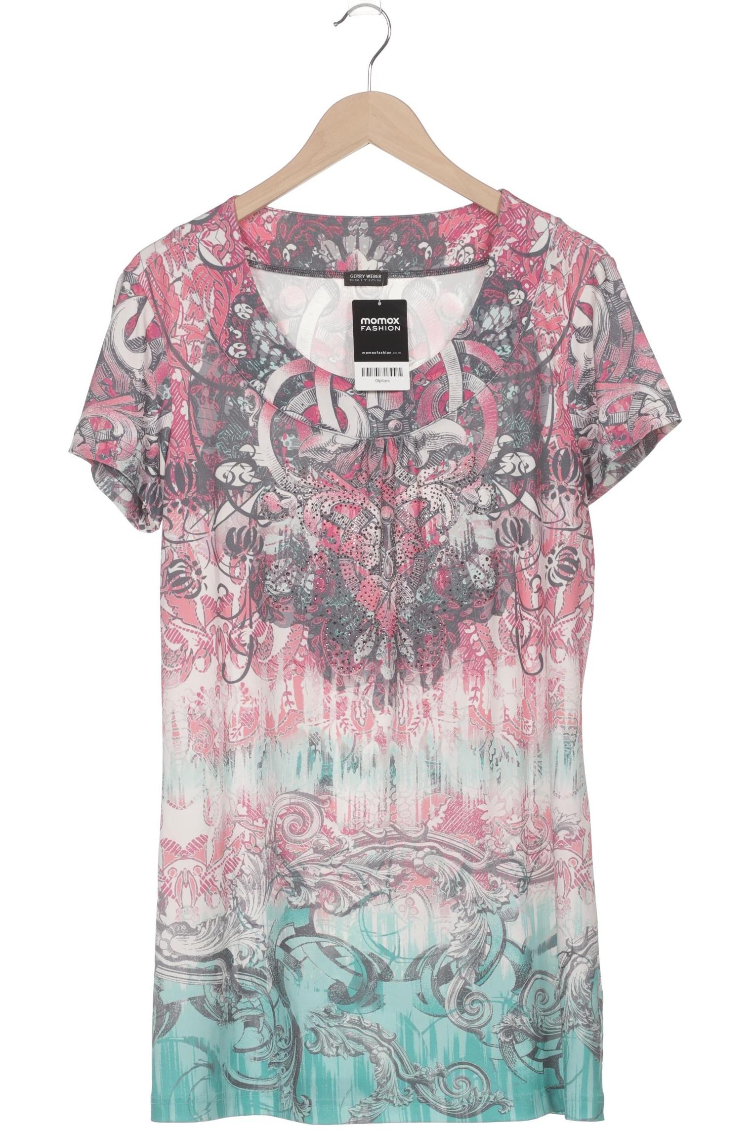 

Gerry Weber Damen T-Shirt, mehrfarbig, Gr. 44