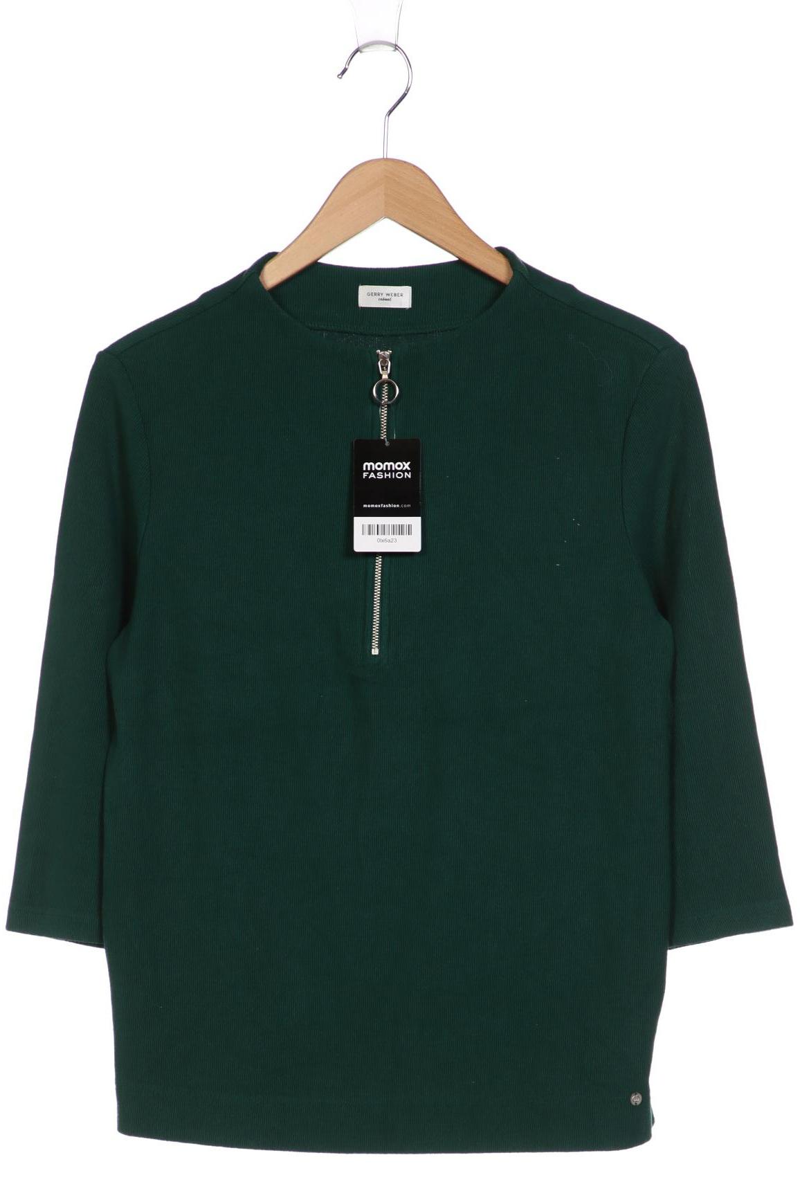 

Gerry Weber Damen Langarmshirt, grün, Gr. 38