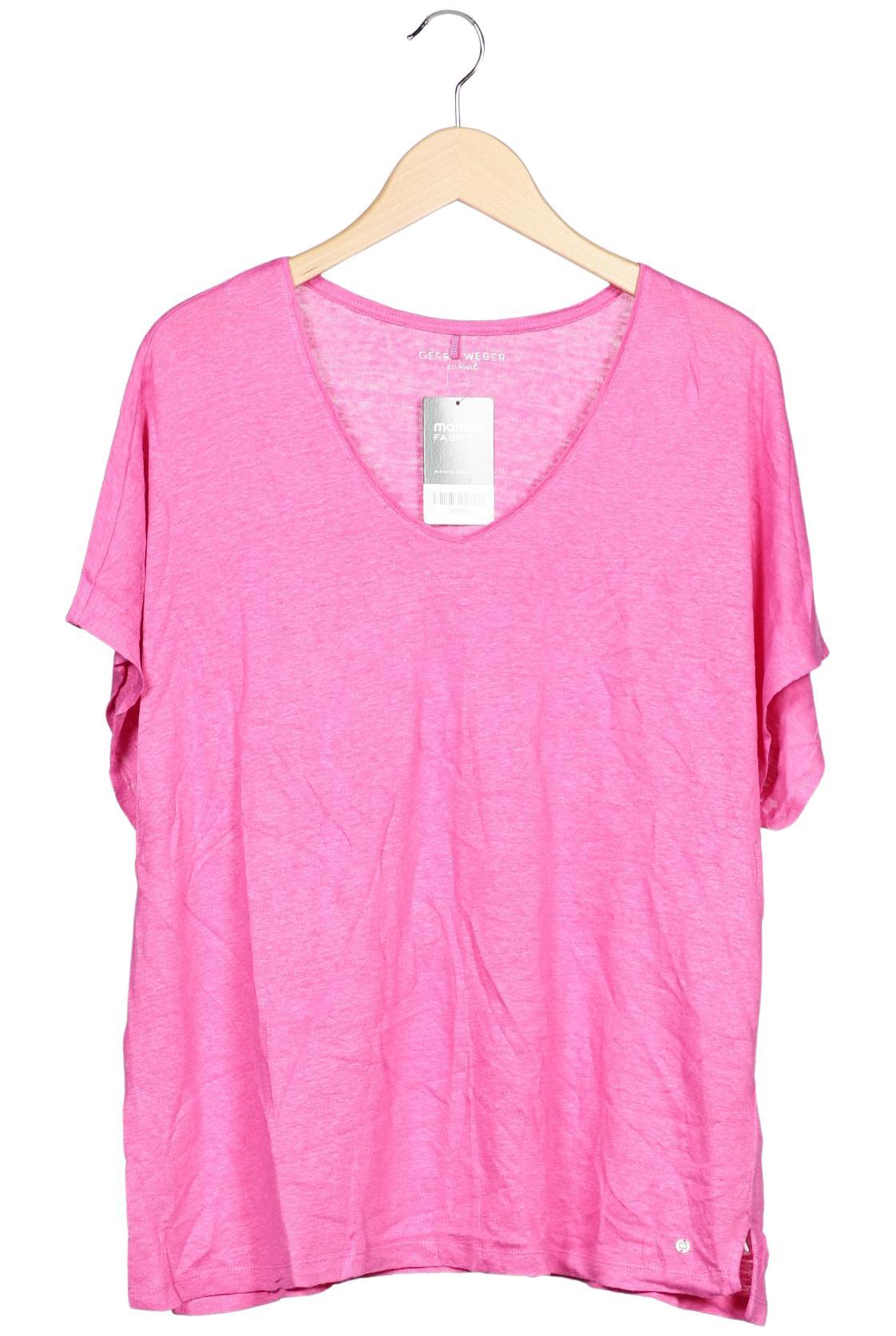 

Gerry Weber Damen T-Shirt, pink, Gr. 48