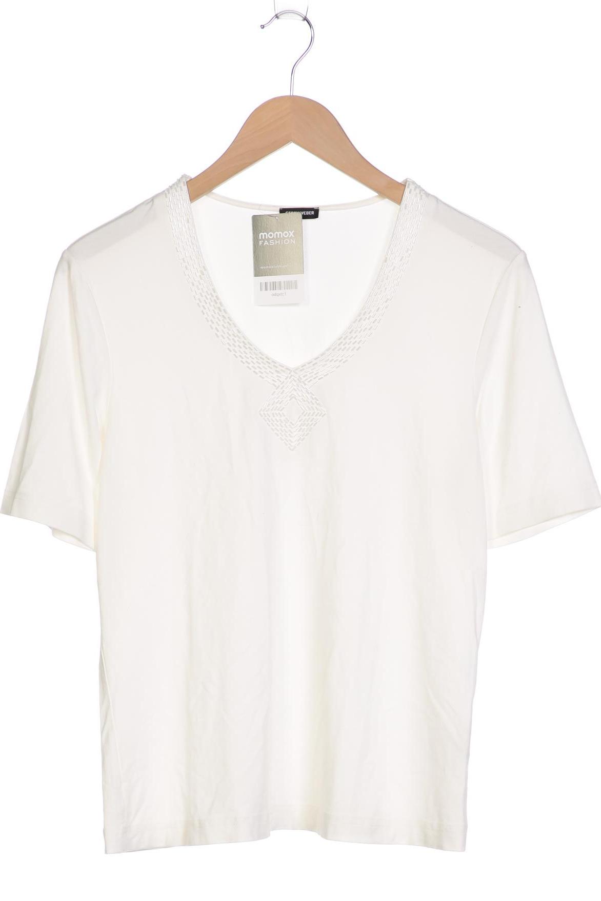 

Gerry Weber Damen T-Shirt, weiß, Gr. 42