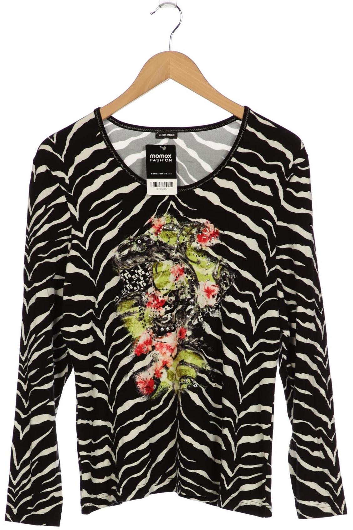 

Gerry Weber Damen Langarmshirt, schwarz, Gr. 42