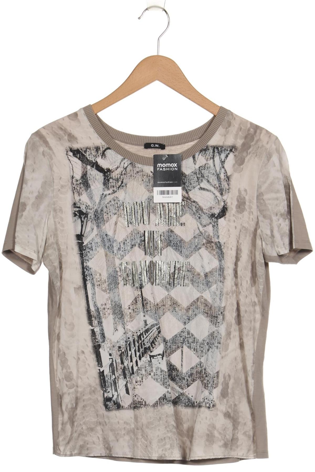 

Gerry Weber Damen T-Shirt, beige, Gr. 38