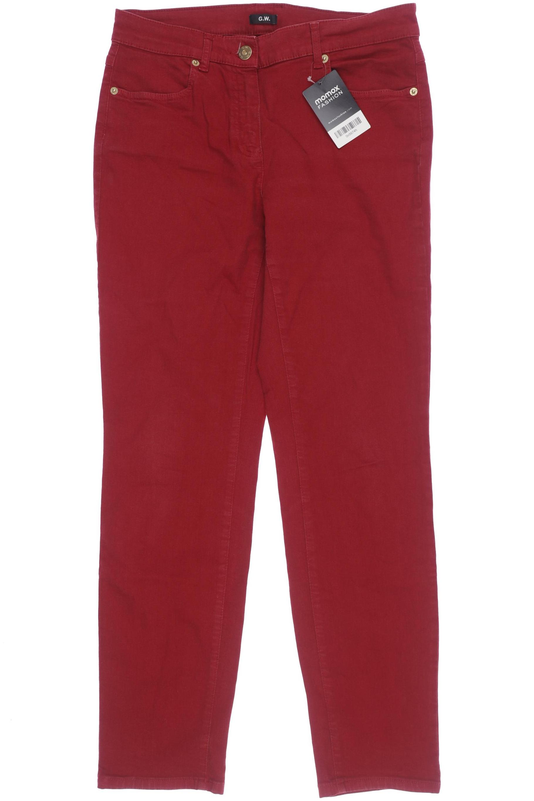 

Gerry Weber Damen Jeans, rot, Gr. 40
