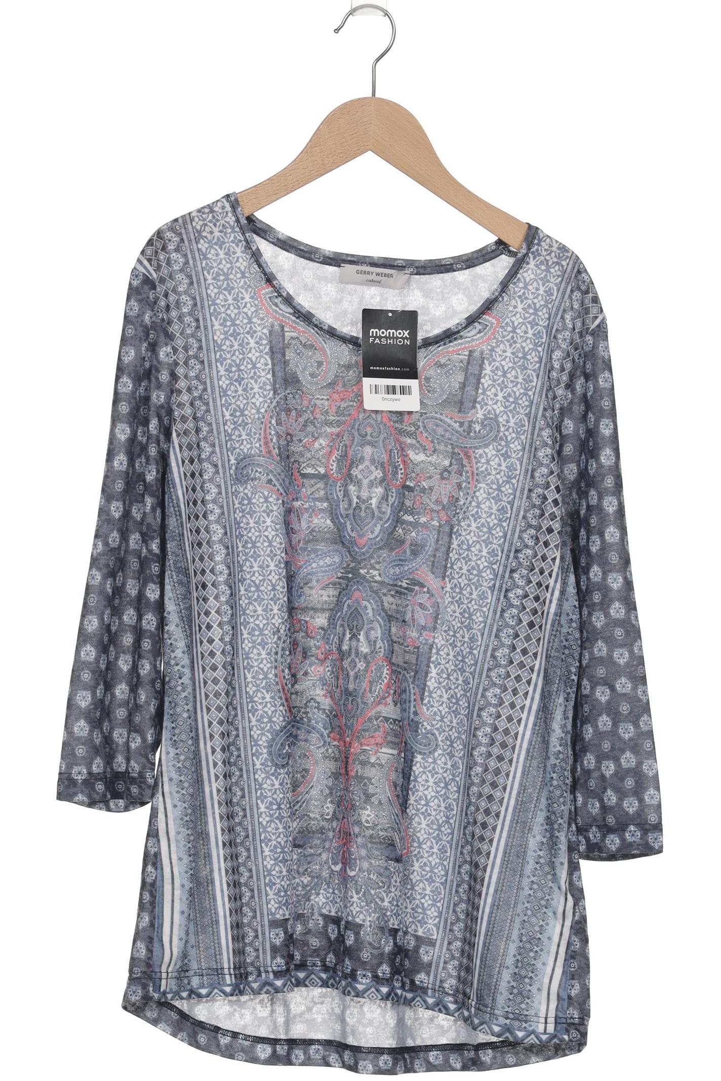 

Gerry Weber Damen Langarmshirt, blau, Gr. 44
