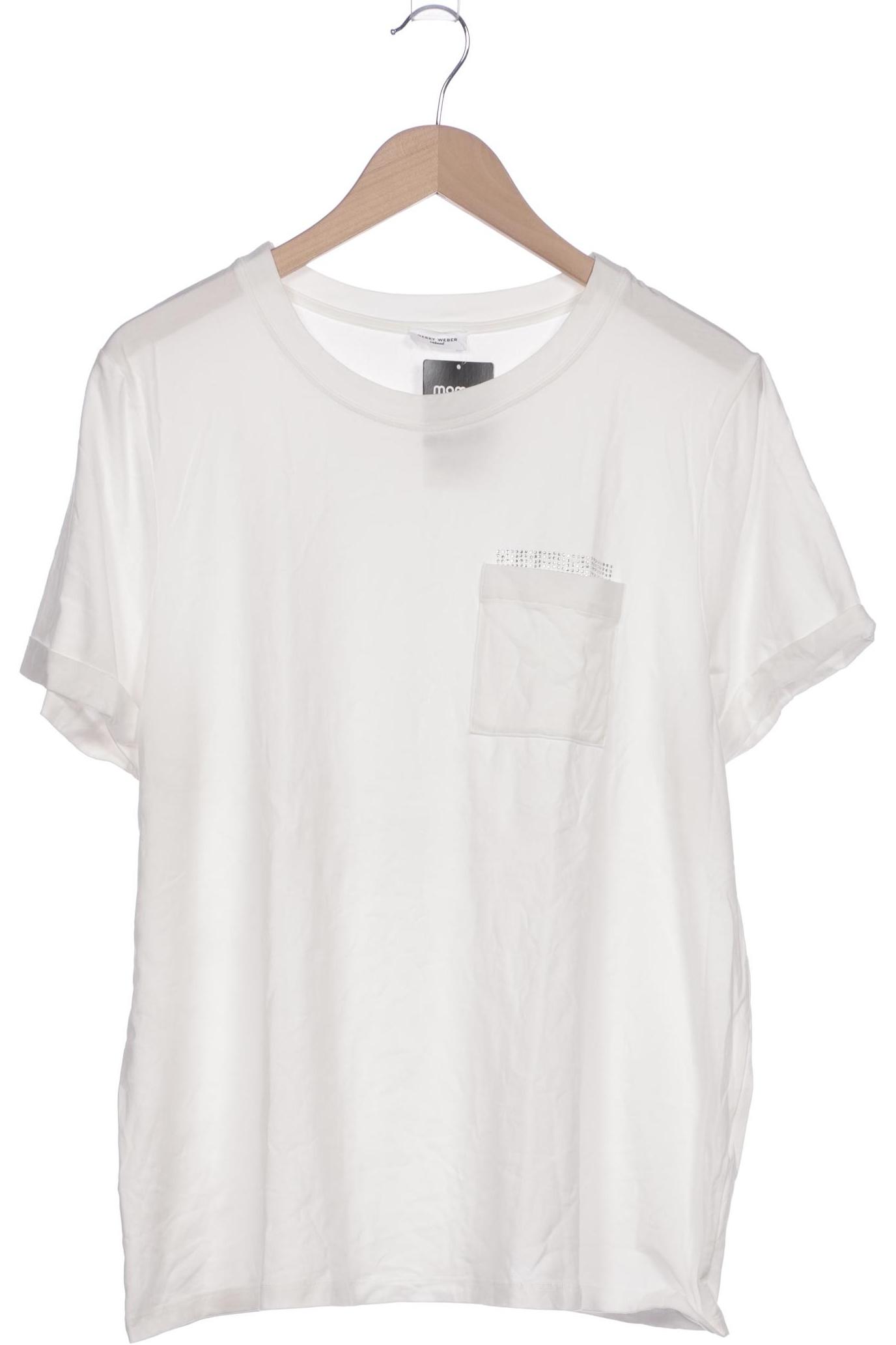 

Gerry Weber Damen T-Shirt, weiß, Gr. 48
