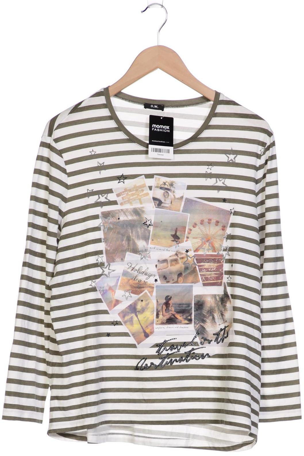 

Gerry Weber Damen Langarmshirt, grün, Gr. 48